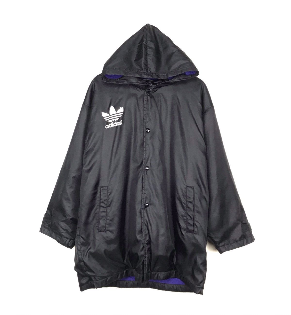 Adidas × RUN DMC BAGGY 90S Vintage Adidas run DMC big logo nylon sherpa Size US M / EU 48-50 / 2 - 2 Thumbnail