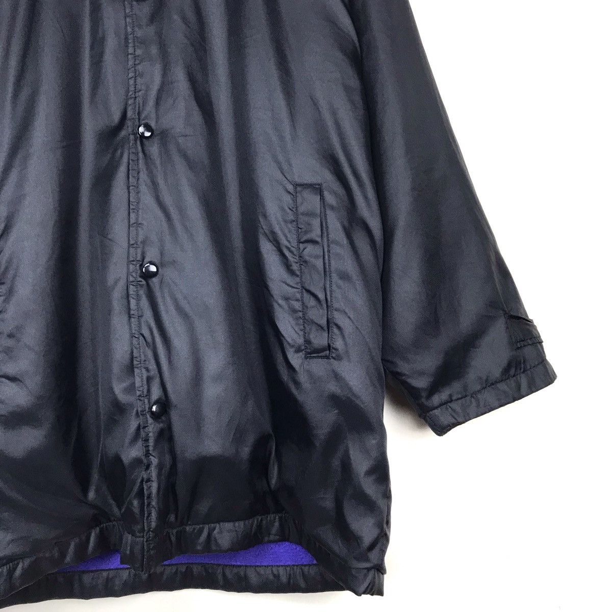 Adidas × RUN DMC BAGGY 90S Vintage Adidas run DMC big logo nylon sherpa Size US M / EU 48-50 / 2 - 3 Thumbnail