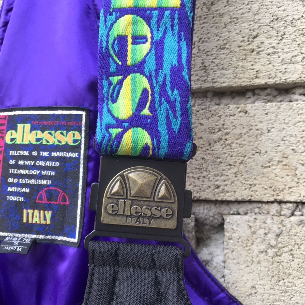 Ellesse Ellesse overall Made in Japan Medium Size US 29 - 7 Thumbnail