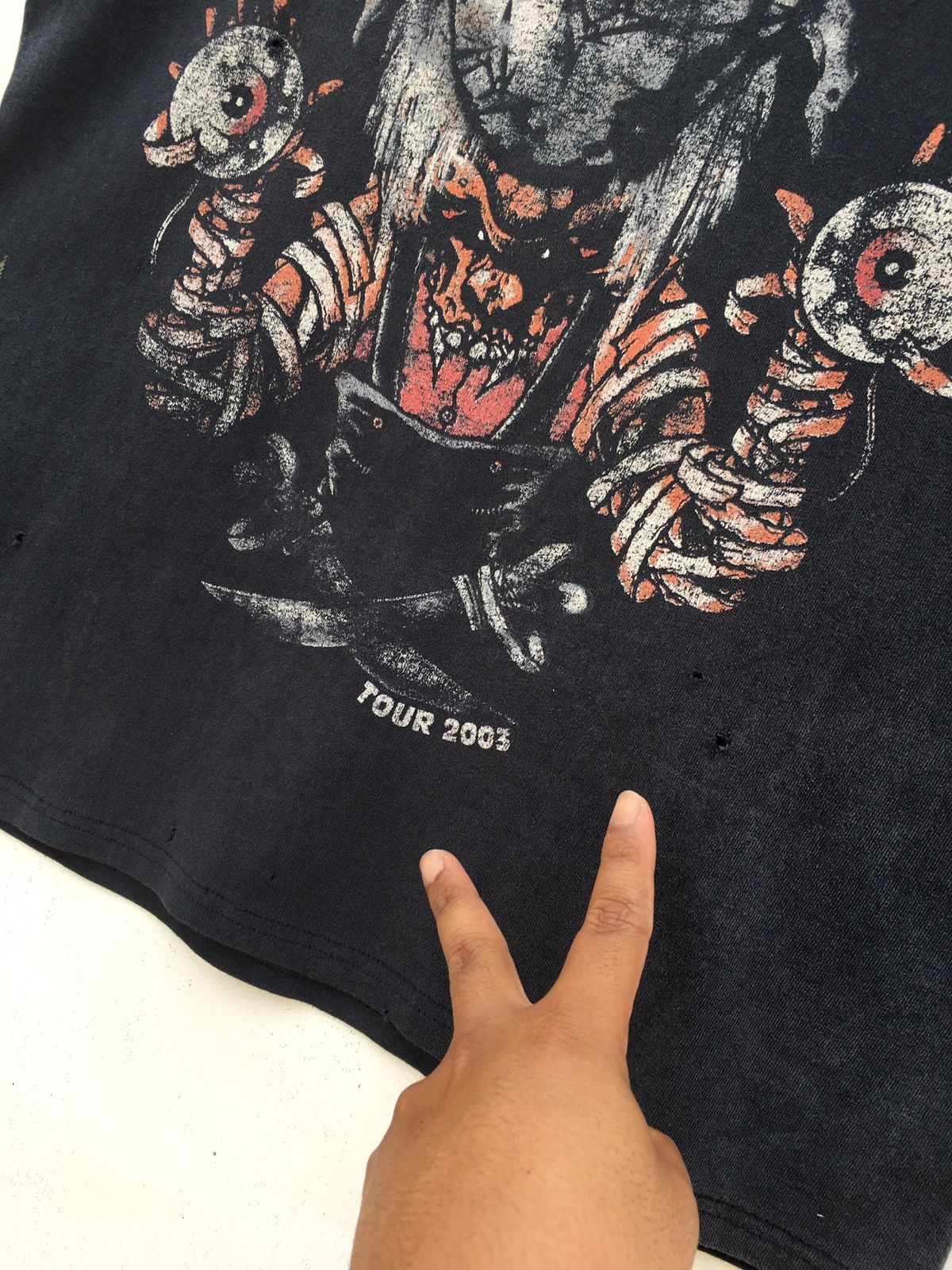 Band Tees Rare Vintage 2003 Metallica Concert Tour Tshirt Size US M / EU 48-50 / 2 - 6 Thumbnail