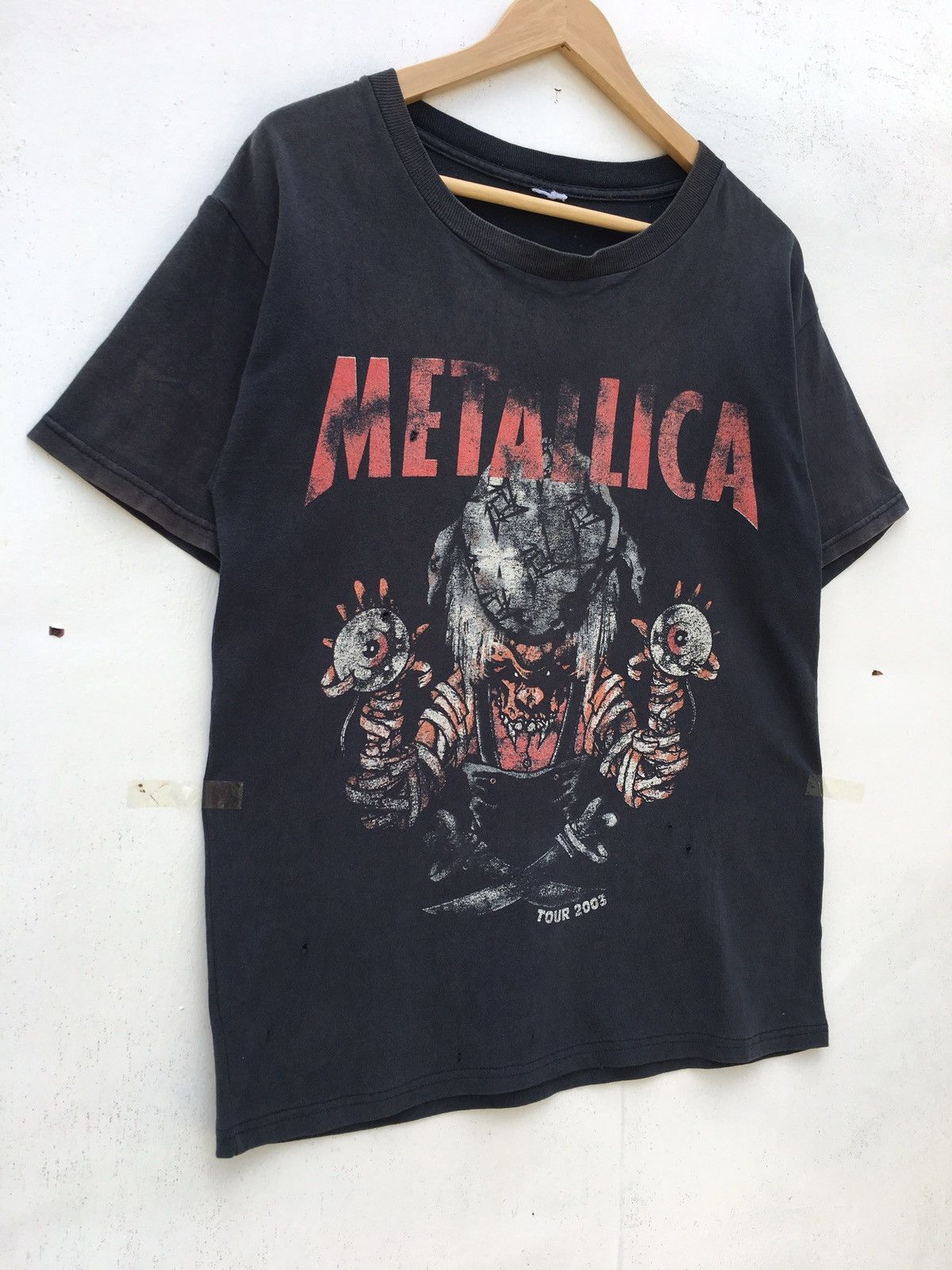 Band Tees Rare Vintage 2003 Metallica Concert Tour Tshirt Size US M / EU 48-50 / 2 - 3 Thumbnail