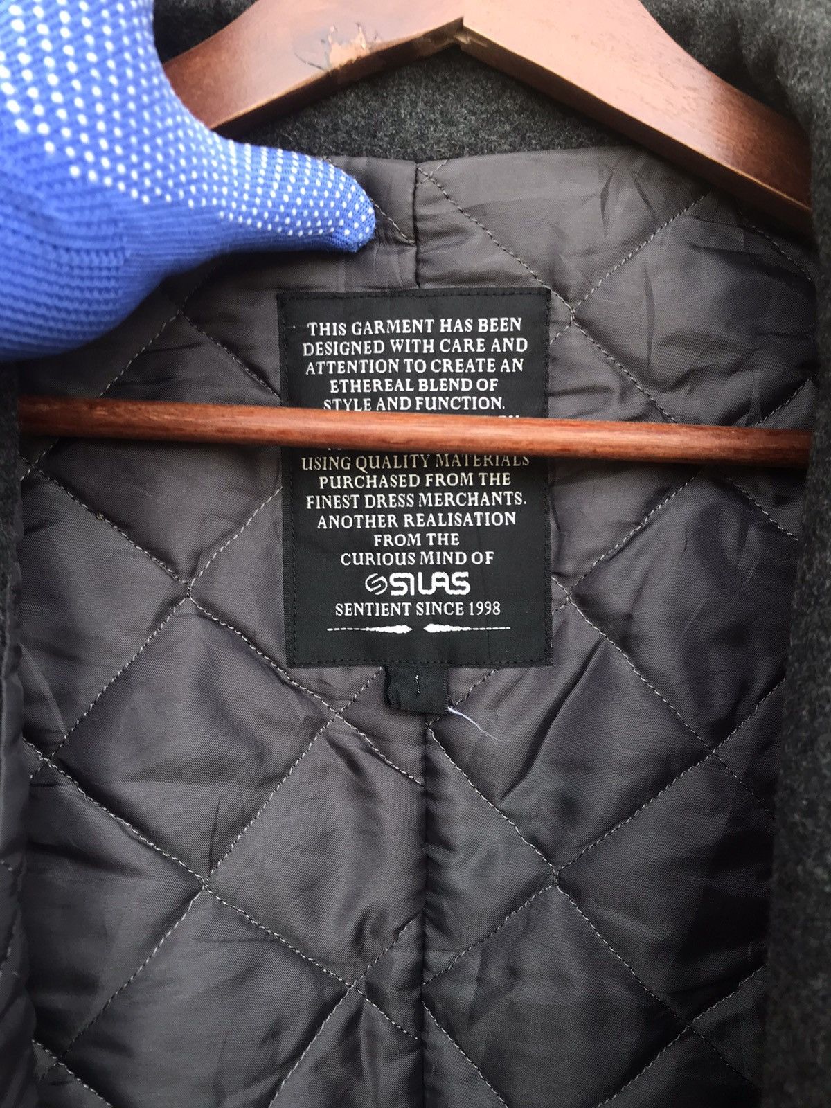 Silas Silas Japan Deconstructed patches pocket wool jacket Size US S / EU 44-46 / 1 - 11 Thumbnail