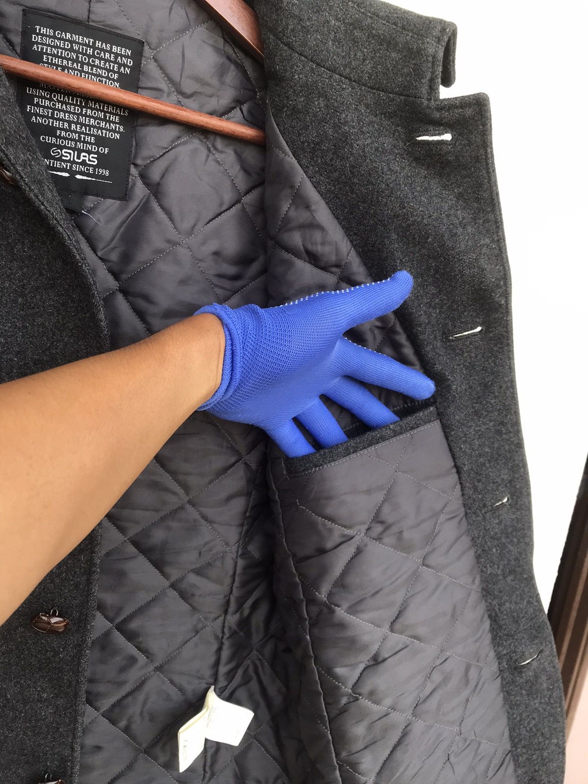 Silas Silas Japan Deconstructed patches pocket wool jacket Size US S / EU 44-46 / 1 - 10 Thumbnail