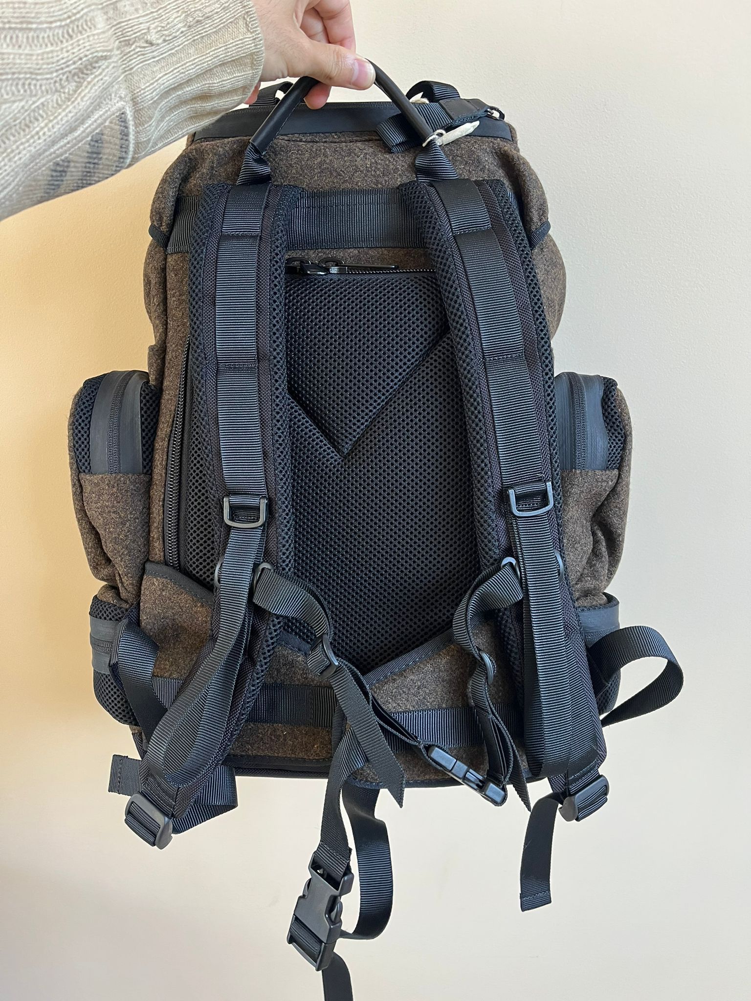 Dsquared2 Cargo Hiking Back Pack in Brown Size ONE SIZE - 14 Thumbnail