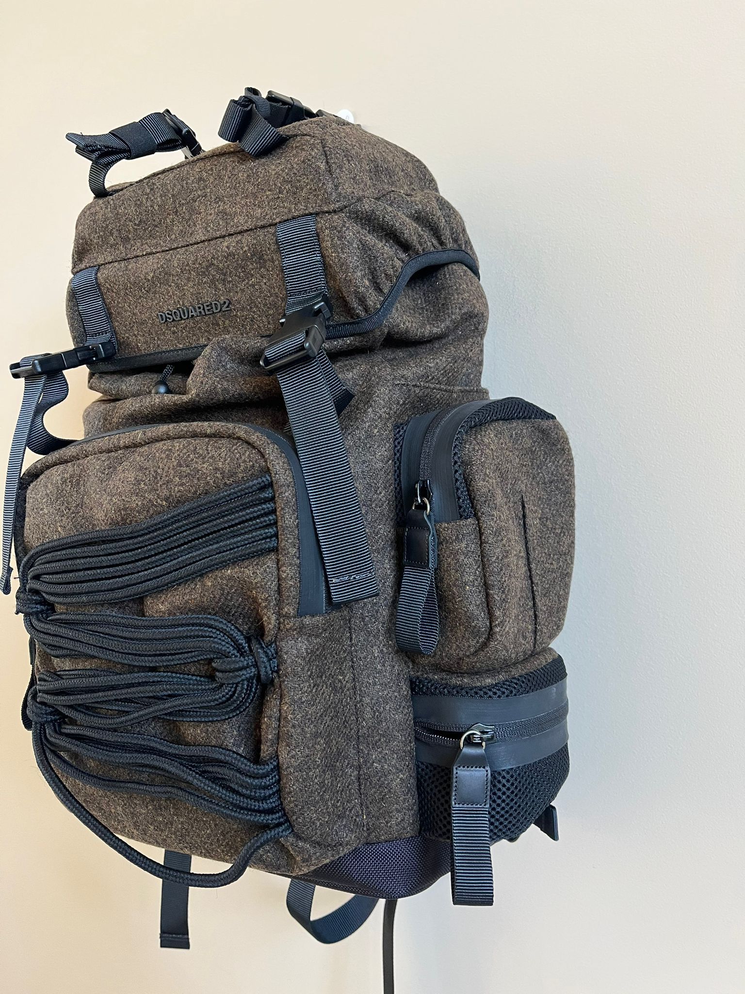 Dsquared2 Cargo Hiking Back Pack in Brown Size ONE SIZE - 5 Thumbnail