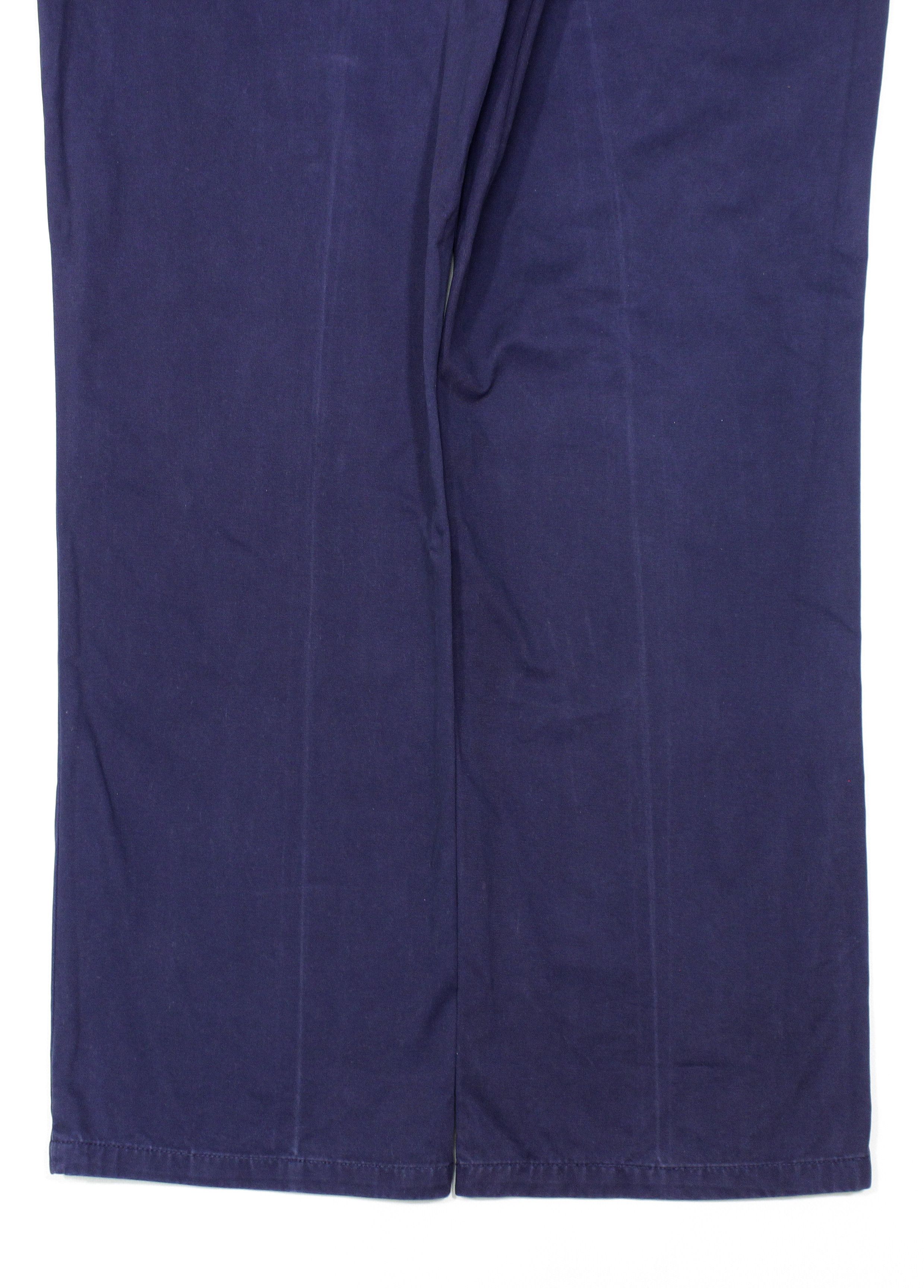 Yves Saint Laurent 90S YSL Logo Garment Dyed Pants Vintage Size US 38 / EU 54 - 6 Thumbnail
