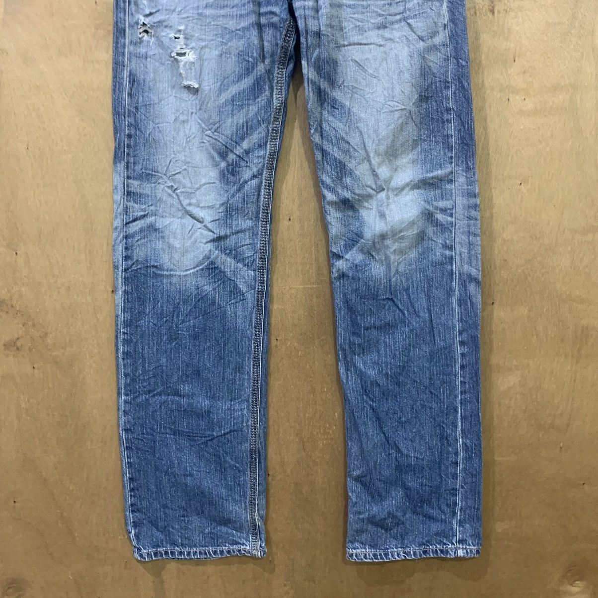 Edwin EDWIN EXCLUSIVE VINTAGE Navajo Handcraft Rugged Denim Jean Size US 32 / EU 48 - 5 Thumbnail