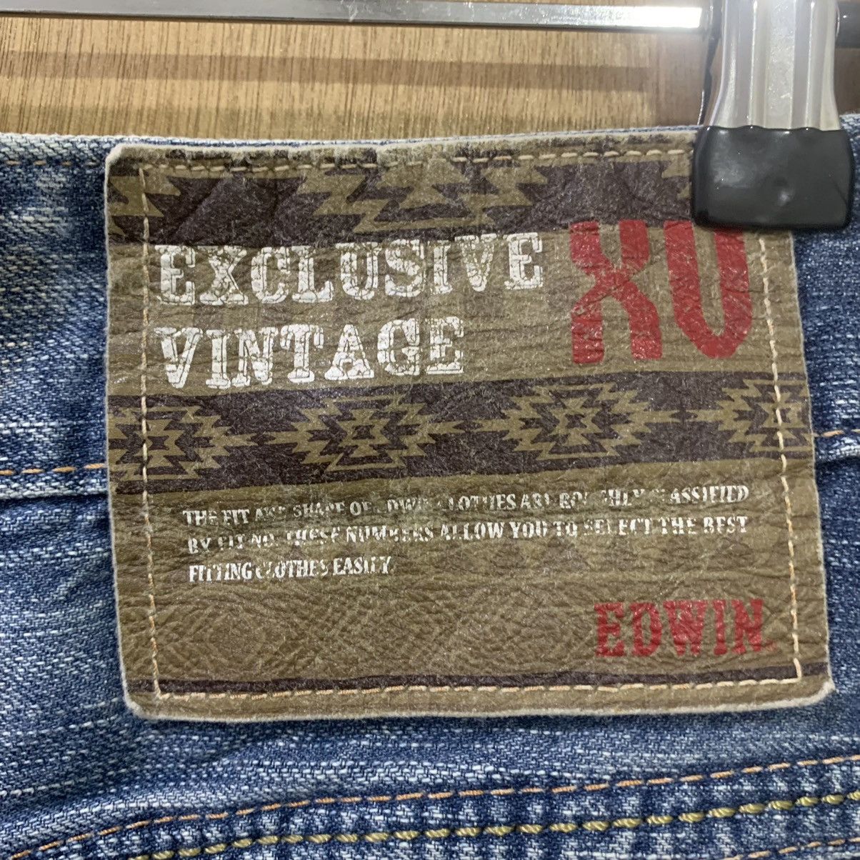 Edwin EDWIN EXCLUSIVE VINTAGE Navajo Handcraft Rugged Denim Jean Size US 32 / EU 48 - 15 Thumbnail