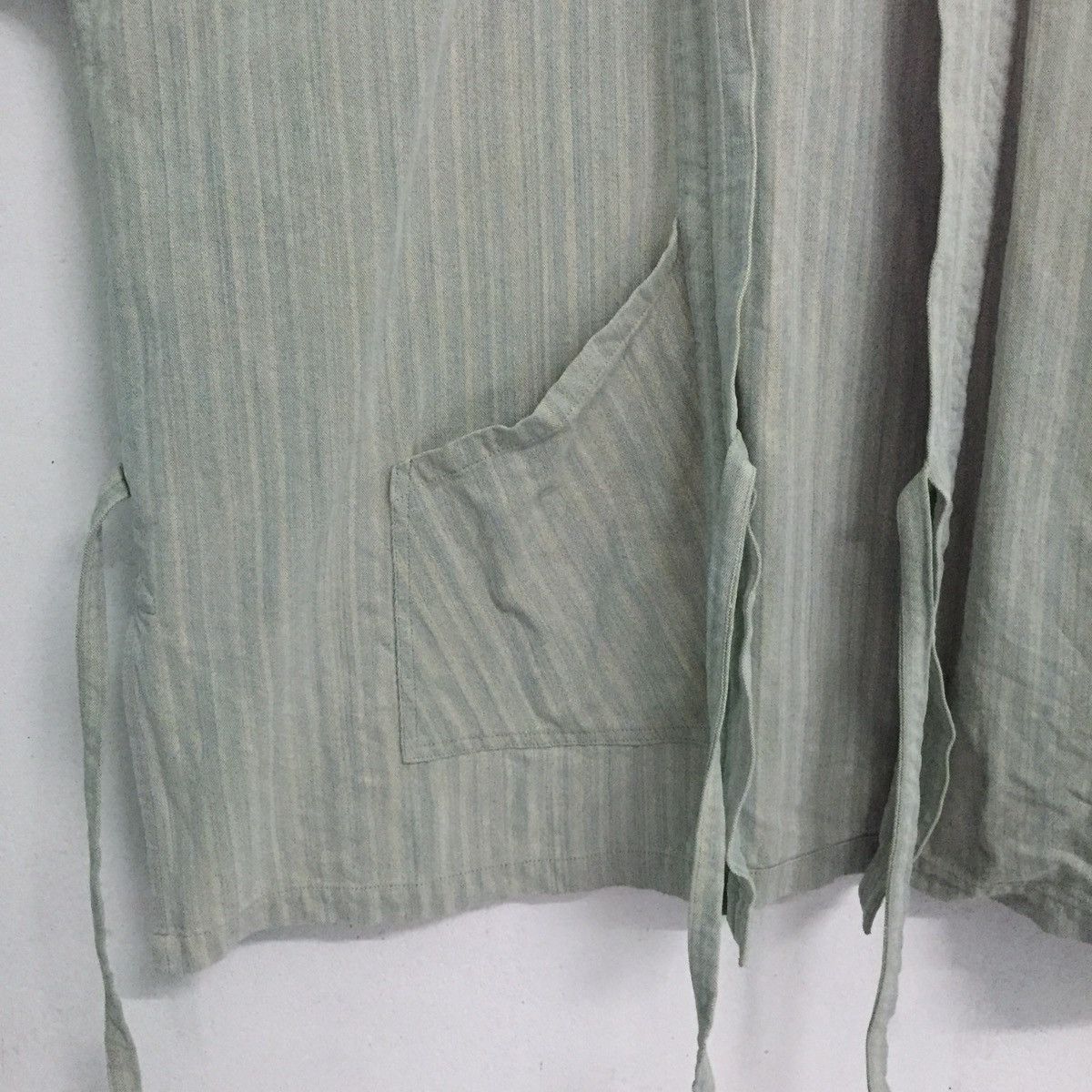Japanese Brand Faded Stripes Japanese Kimono Like Sashiko Kimono Design Size US M / EU 48-50 / 2 - 6 Thumbnail