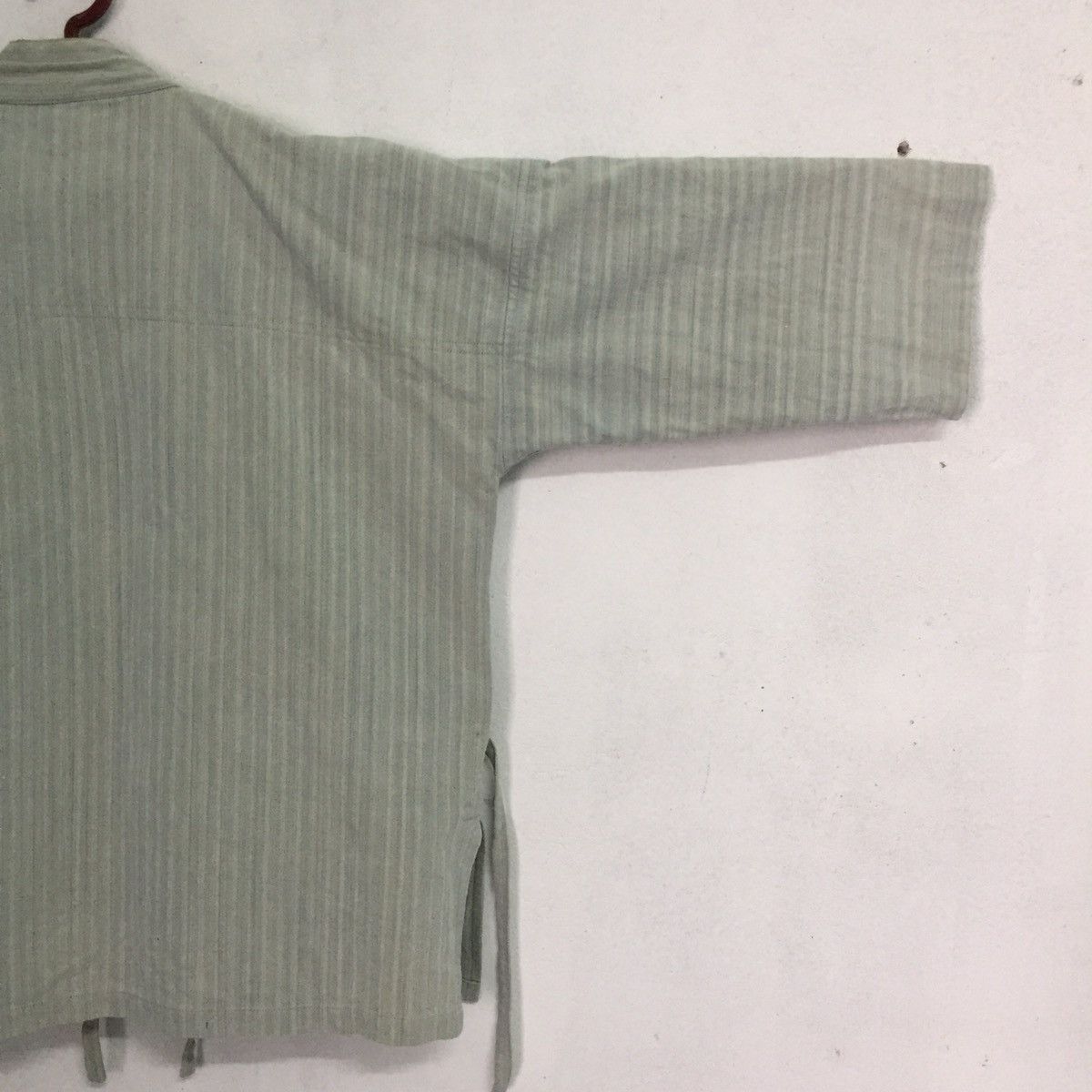 Japanese Brand Faded Stripes Japanese Kimono Like Sashiko Kimono Design Size US M / EU 48-50 / 2 - 15 Thumbnail