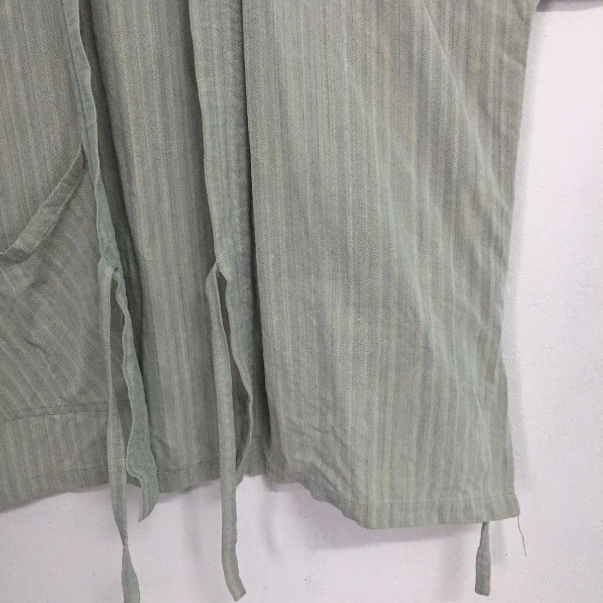 Japanese Brand Faded Stripes Japanese Kimono Like Sashiko Kimono Design Size US M / EU 48-50 / 2 - 7 Thumbnail
