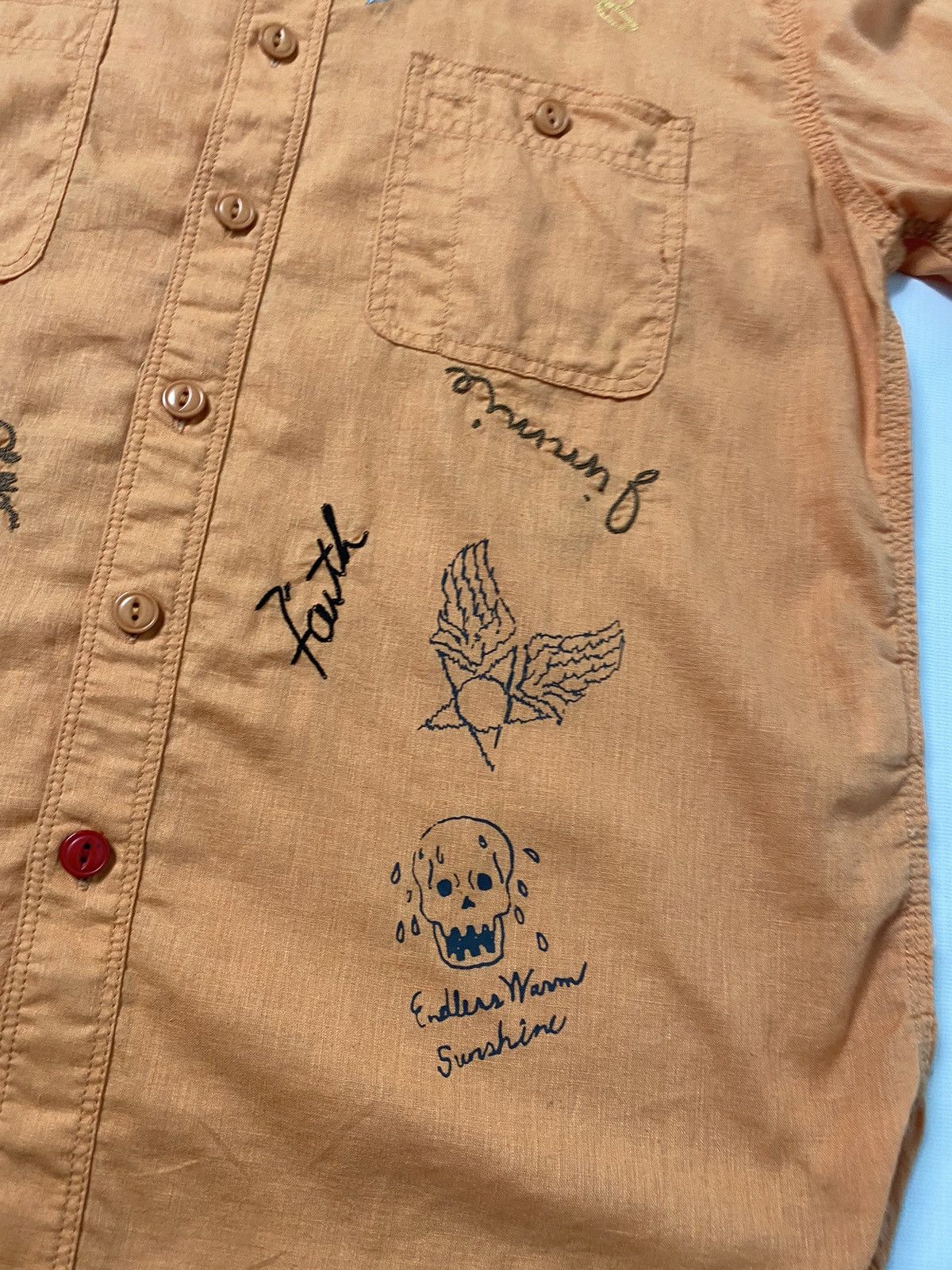 Avirex × Vintage Vintage Avirex Rare Design Shirt Size US L / EU 52-54 / 3 - 6 Thumbnail