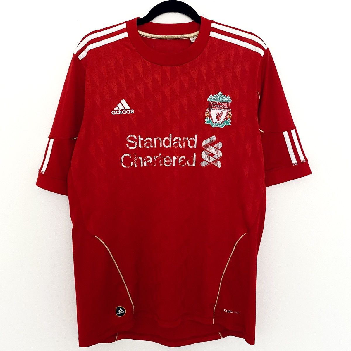 Adidas 2010 2012 Liverpool England Adidas Home Away Soccer Jersey Size US M / EU 48-50 / 2 - 3 Thumbnail