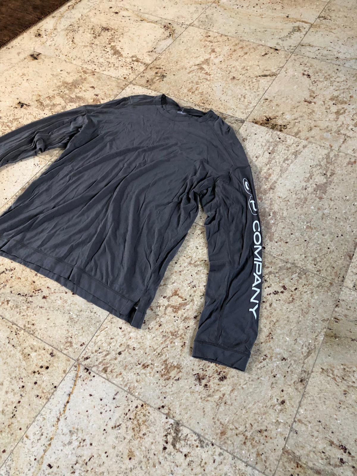 C.P. Company Grey LS Logo on Sleeve Tee Size US L / EU 52-54 / 3 - 2 Thumbnail