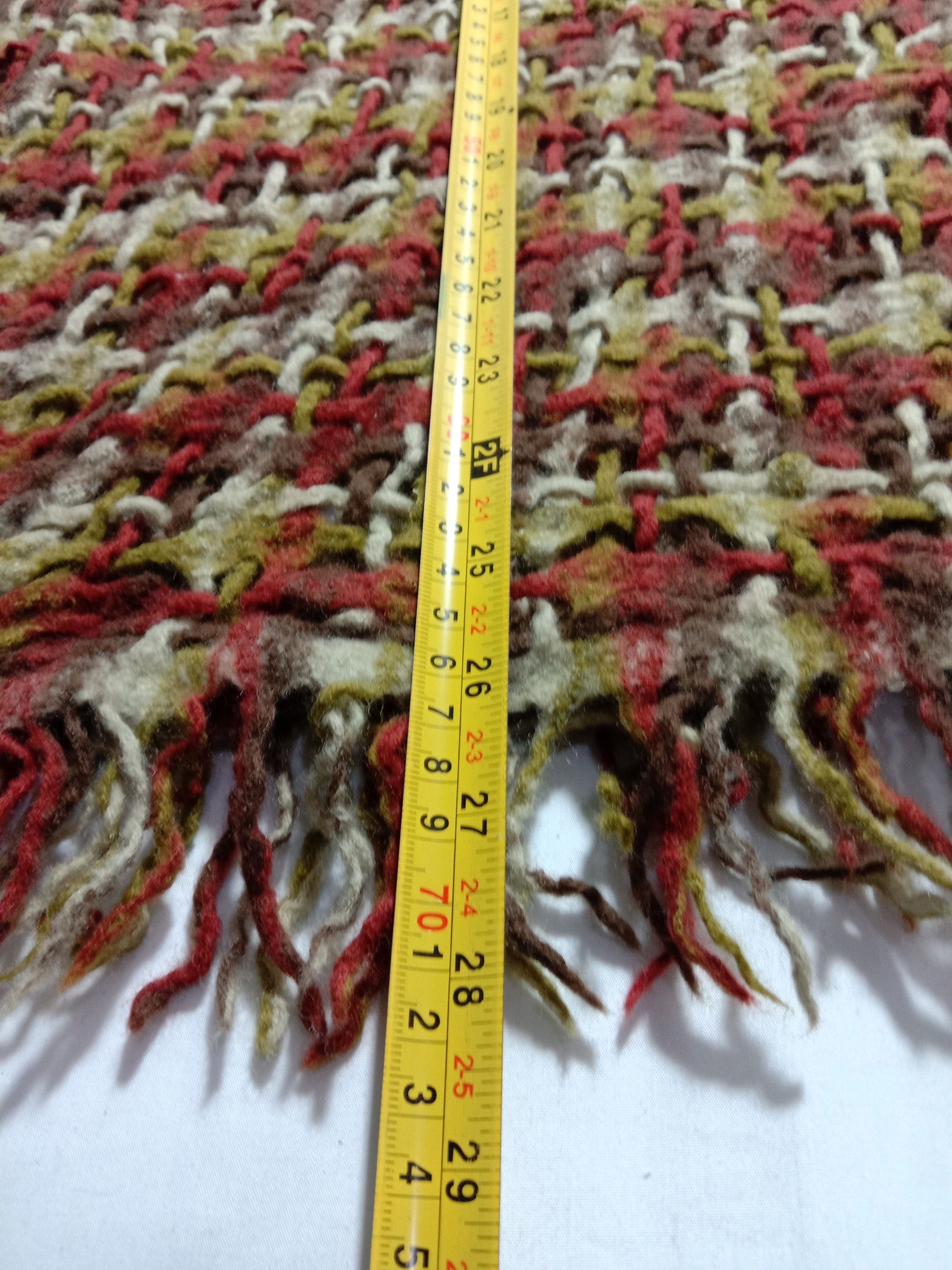 Japanese Brand Scarf Muffler Plaid Checked Classic Traditional 52 x 18 Size ONE SIZE - 4 Thumbnail