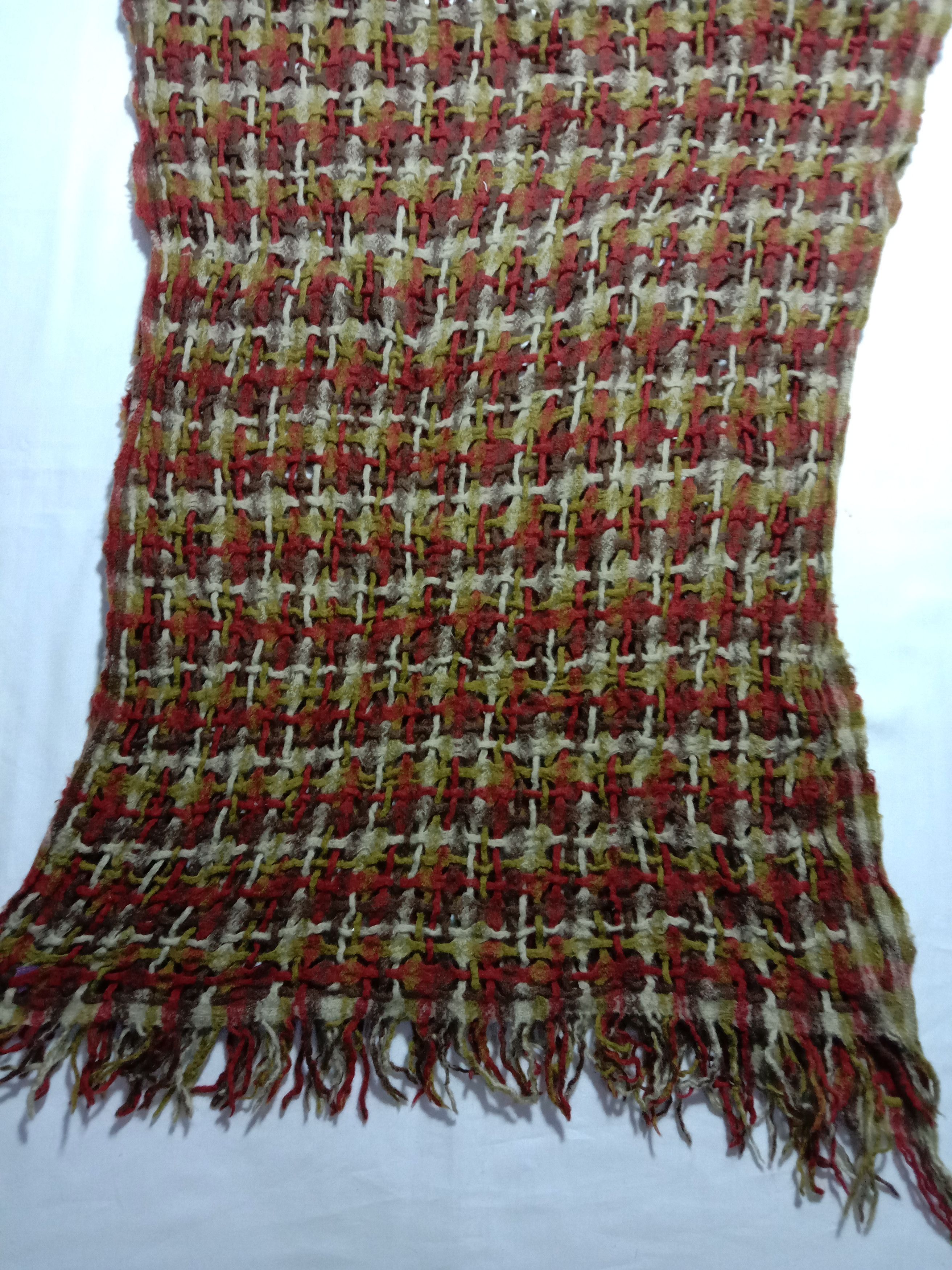 Japanese Brand Scarf Muffler Plaid Checked Classic Traditional 52 x 18 Size ONE SIZE - 6 Thumbnail