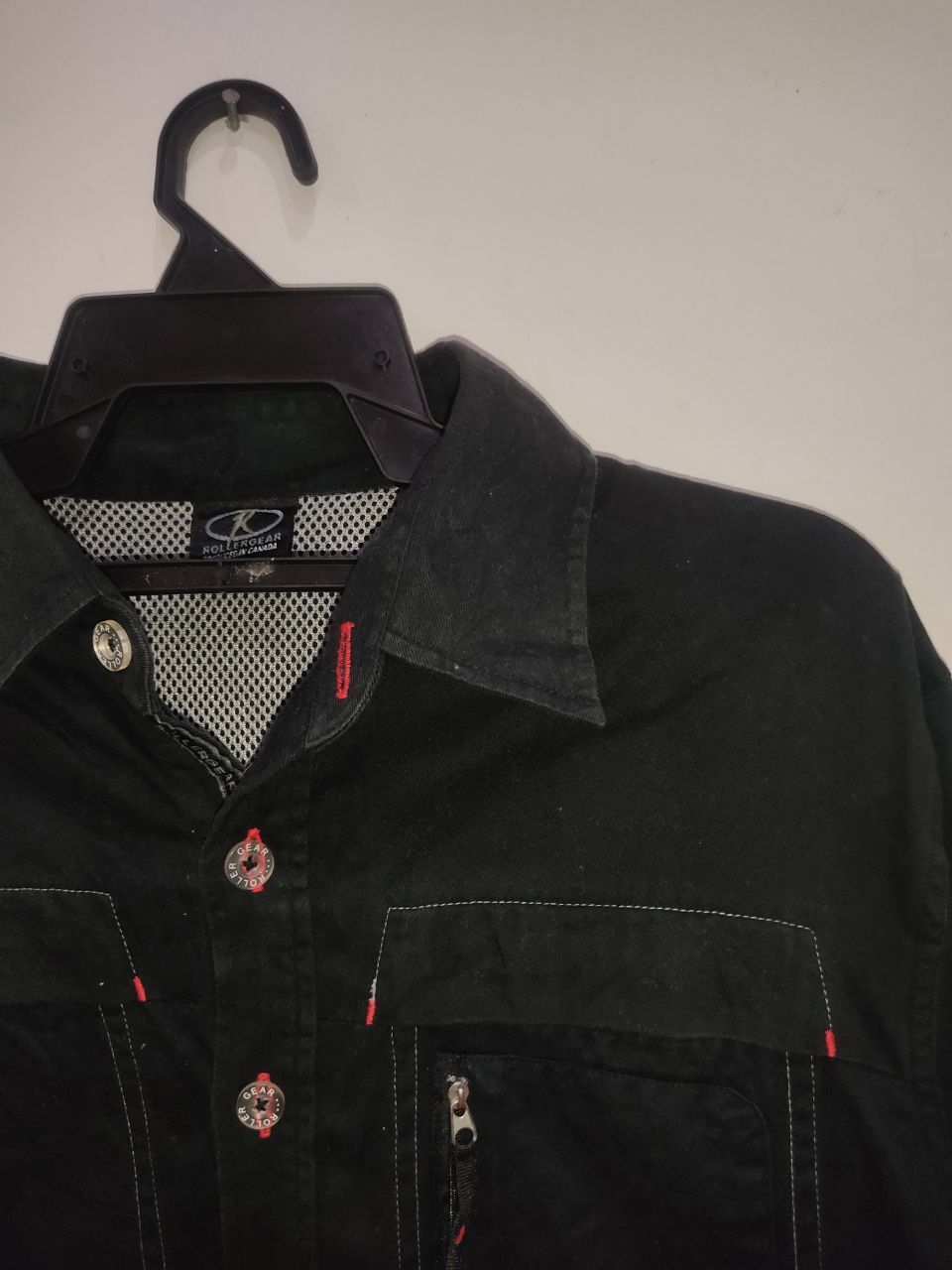 Japanese Brand × Vintage Vintage Black Roller Gear Jacket Size US L / EU 52-54 / 3 - 3 Thumbnail