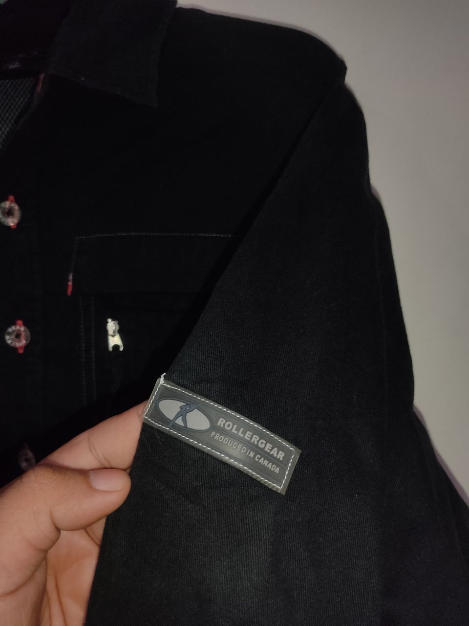 Japanese Brand × Vintage Vintage Black Roller Gear Jacket Size US L / EU 52-54 / 3 - 5 Thumbnail