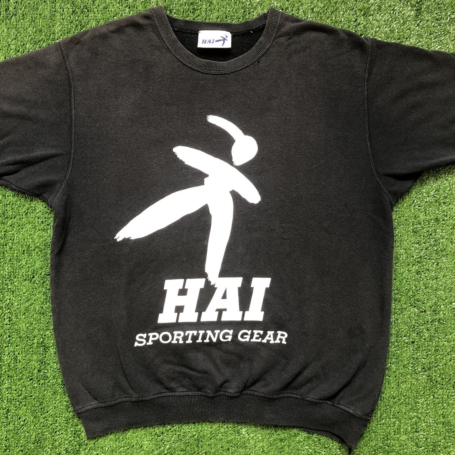 Hai Sporting Gear 1990’s Hai Sporting Gear Issey Miyake Short Sleeve Sweater Size US M / EU 48-50 / 2 - 3 Thumbnail