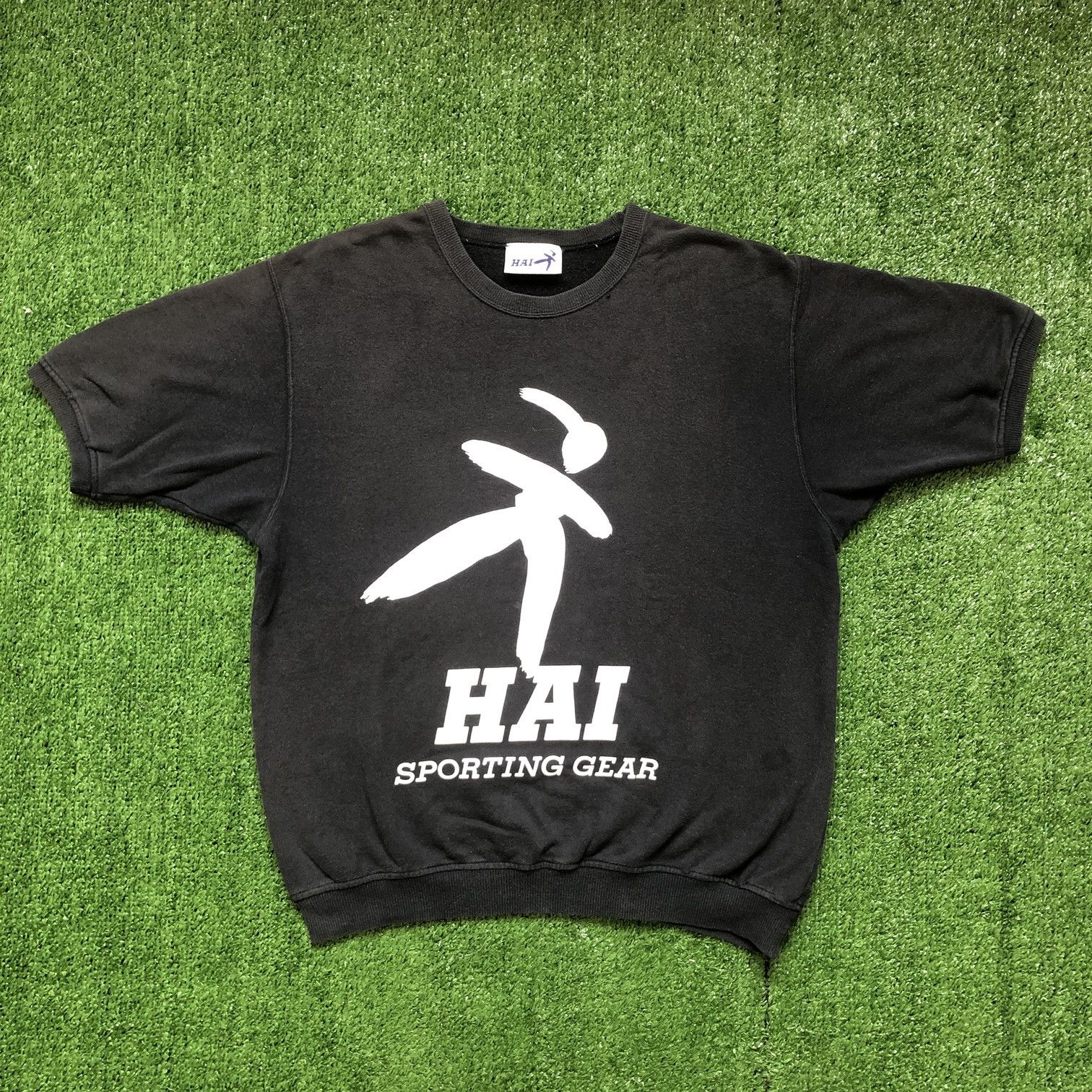 Hai Sporting Gear 1990’s Hai Sporting Gear Issey Miyake Short Sleeve Sweater Size US M / EU 48-50 / 2 - 2 Thumbnail