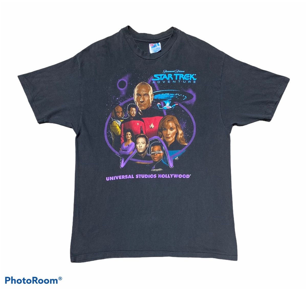 Vintage vintage rare 1993 movie star trek adventure graphics tee Size US XL / EU 56 / 4 - 1 Thumbnail