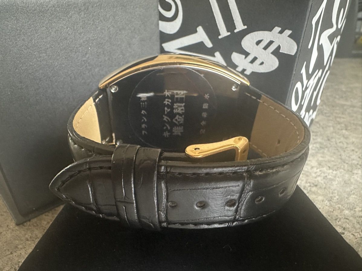 Japanese Brand [RARE] - Frank Miura Life is a Gamble Watch GOLD Size ONE SIZE - 2 Thumbnail