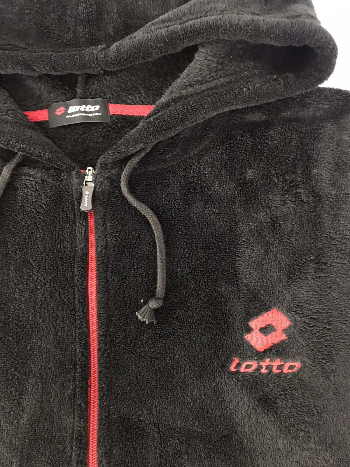 Lotto Sport Lotto Athletic Sportswear Fleece Sweatshirt Zip Up Big Size Size US L / EU 52-54 / 3 - 3 Thumbnail