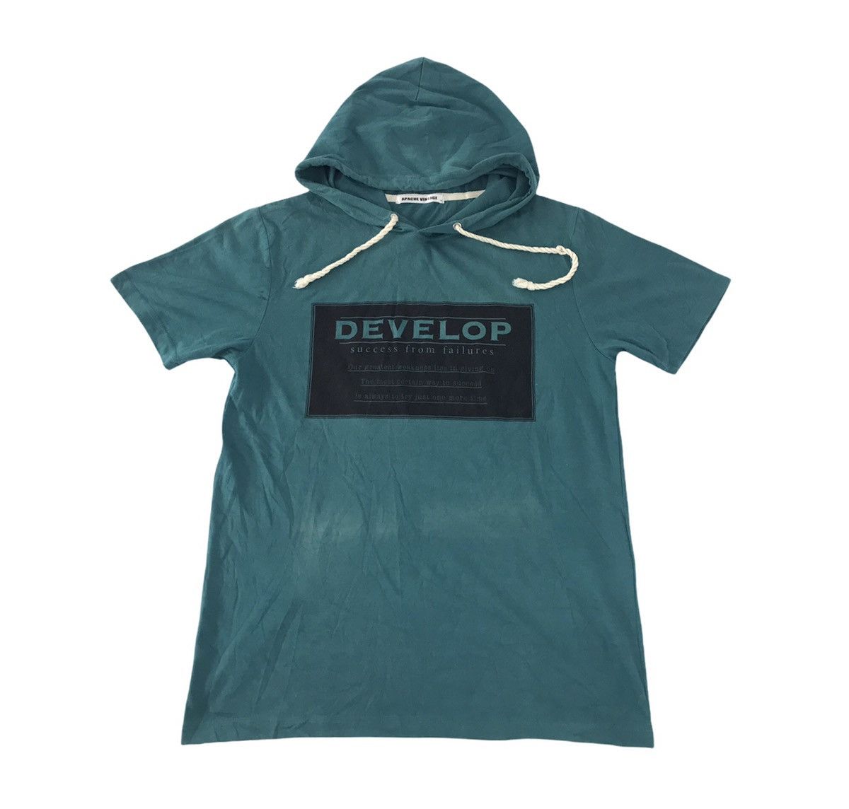 Grailed Apache Vintage Develop From Success Hoodie Tee Y1004J Size M / US 6-8 / IT 42-44 - 1 Thumbnail