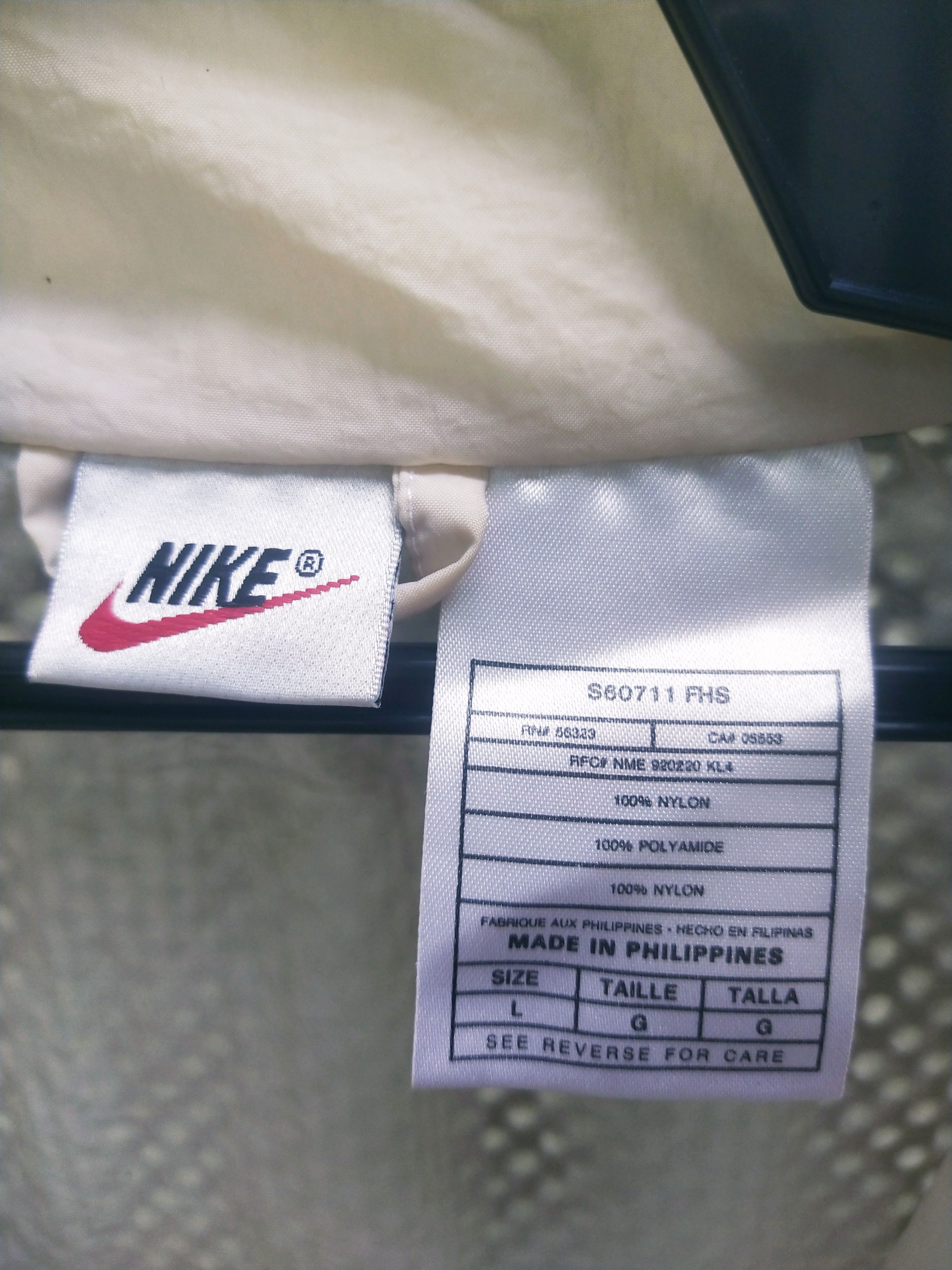 Nike × Vintage 🔥 Vintage Nike Swoosh Windbreaker Pullover Size US L / EU 52-54 / 3 - 8 Thumbnail