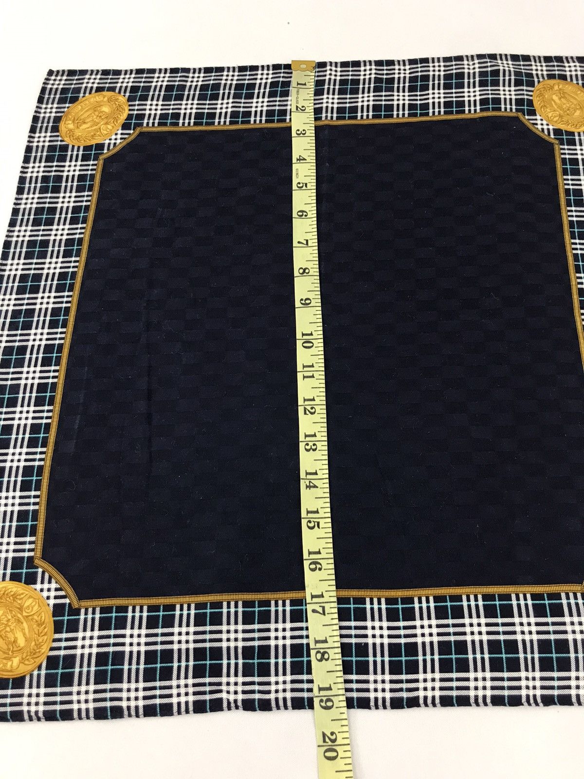 Burberry × Vintage Vintage Burberrys Handkerchief Pocket Square Plaid Checked Size ONE SIZE - 6 Thumbnail
