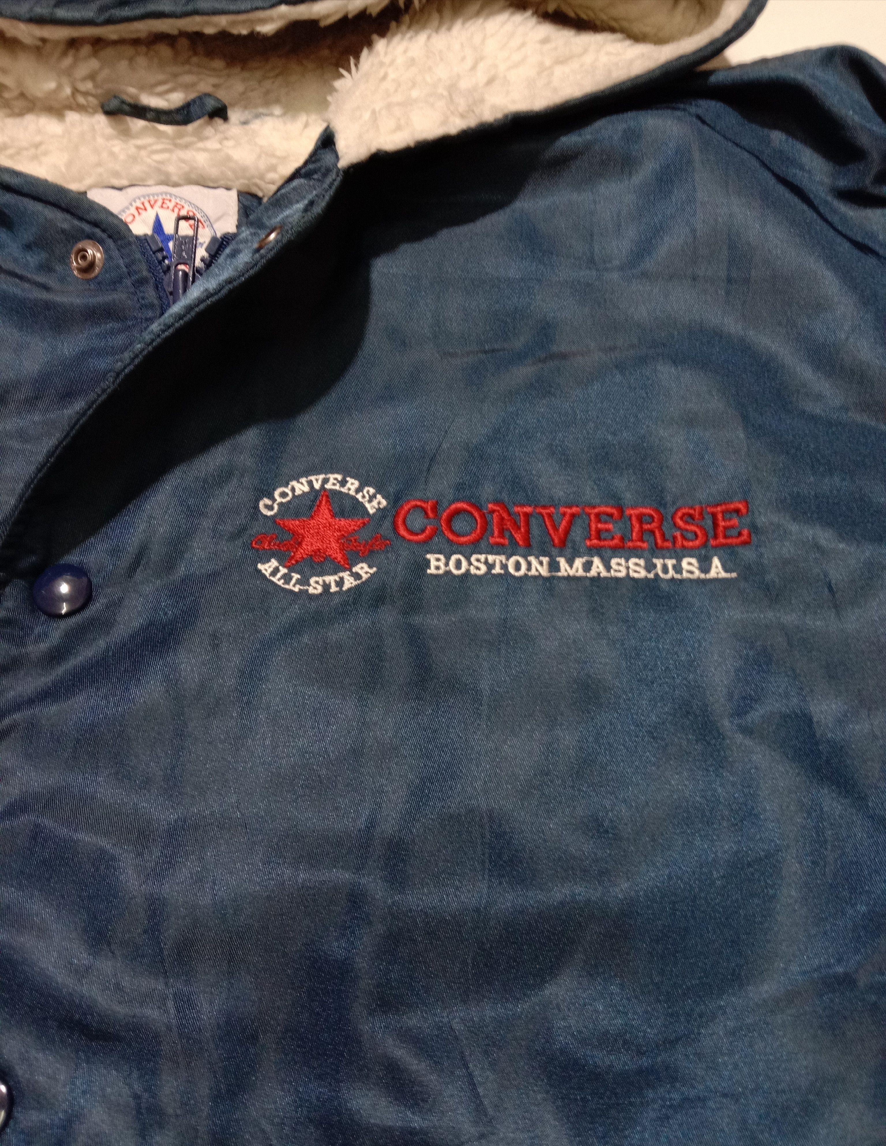 Converse Converse All Stars Embroidery Logo Sherpa Jacket Heavy Size US L / EU 52-54 / 3 - 3 Thumbnail