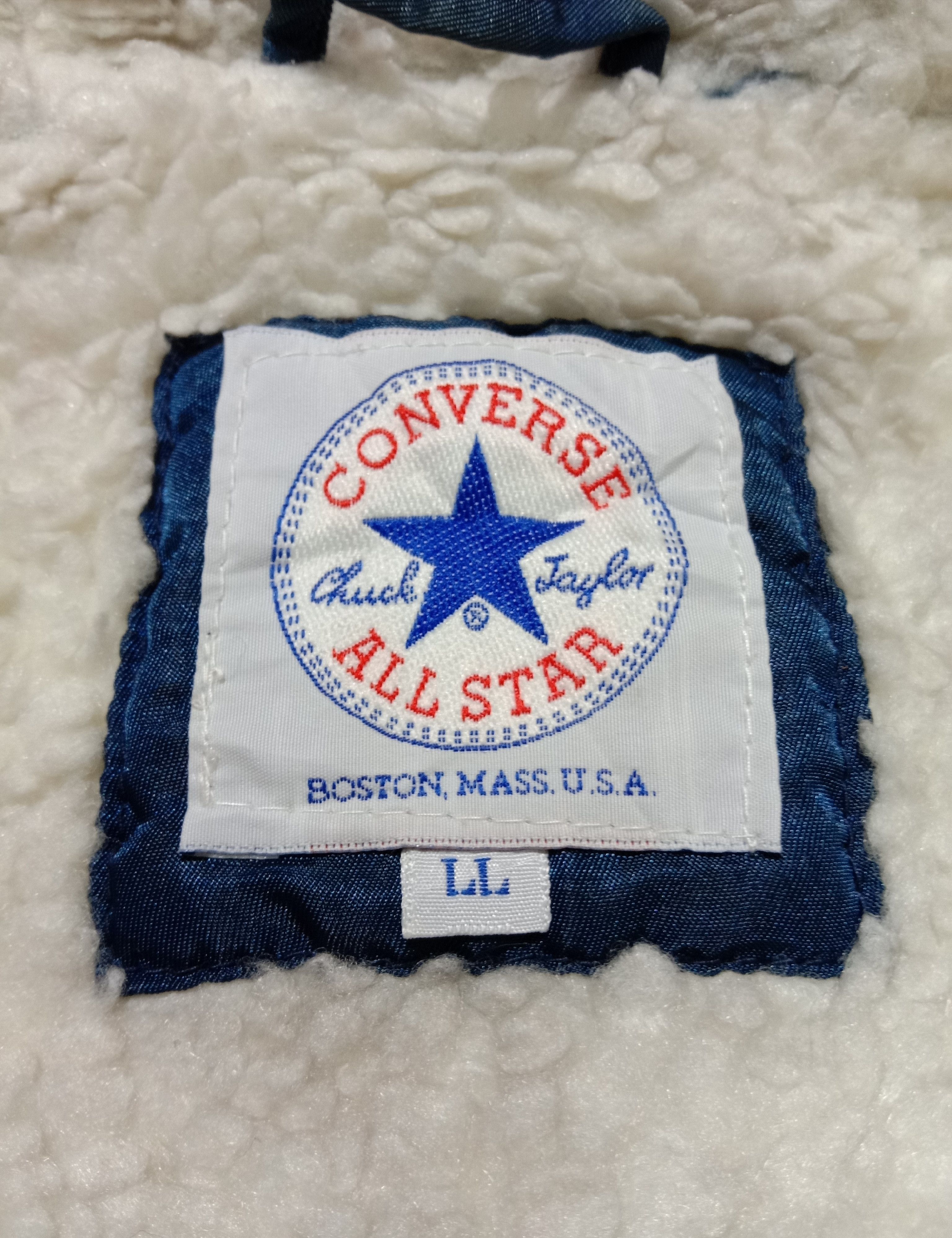 Converse Converse All Stars Embroidery Logo Sherpa Jacket Heavy Size US L / EU 52-54 / 3 - 6 Thumbnail