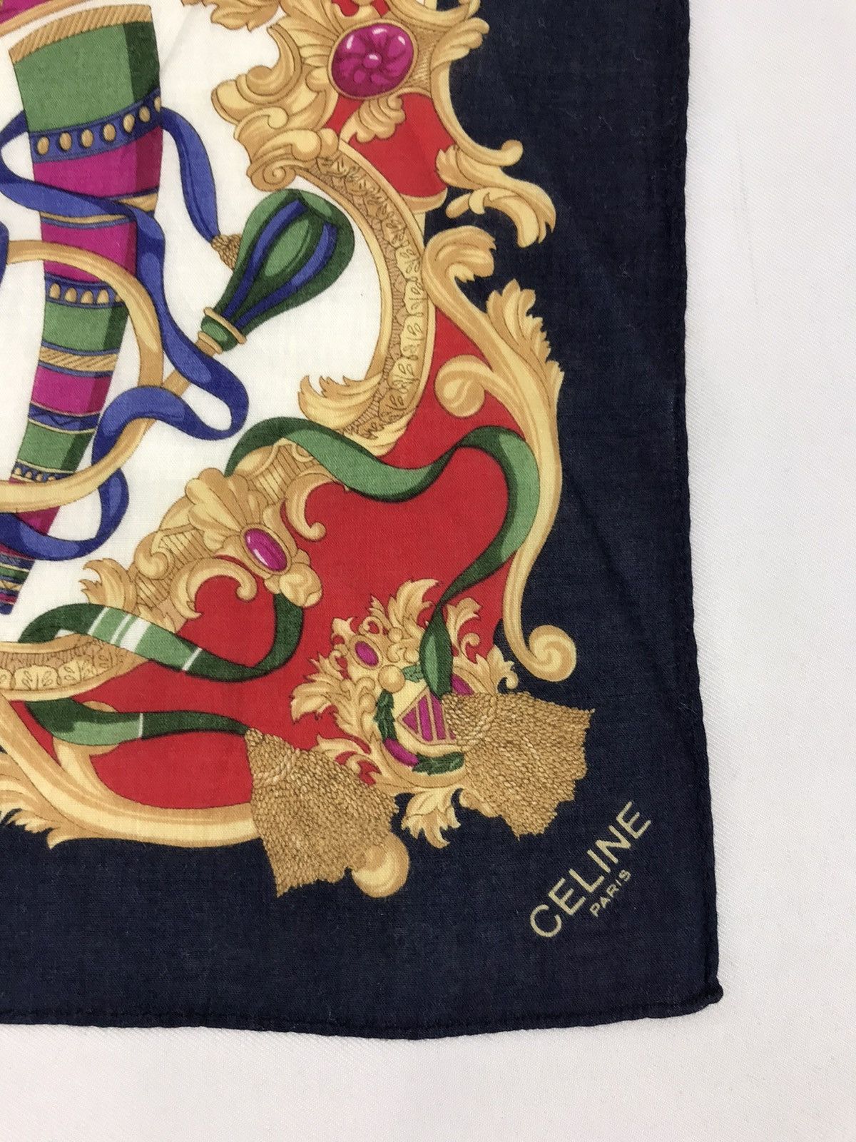 Celine × Vintage Vintage Celine Paris Baroque Antique Horn Instrument Design Size ONE SIZE - 3 Thumbnail