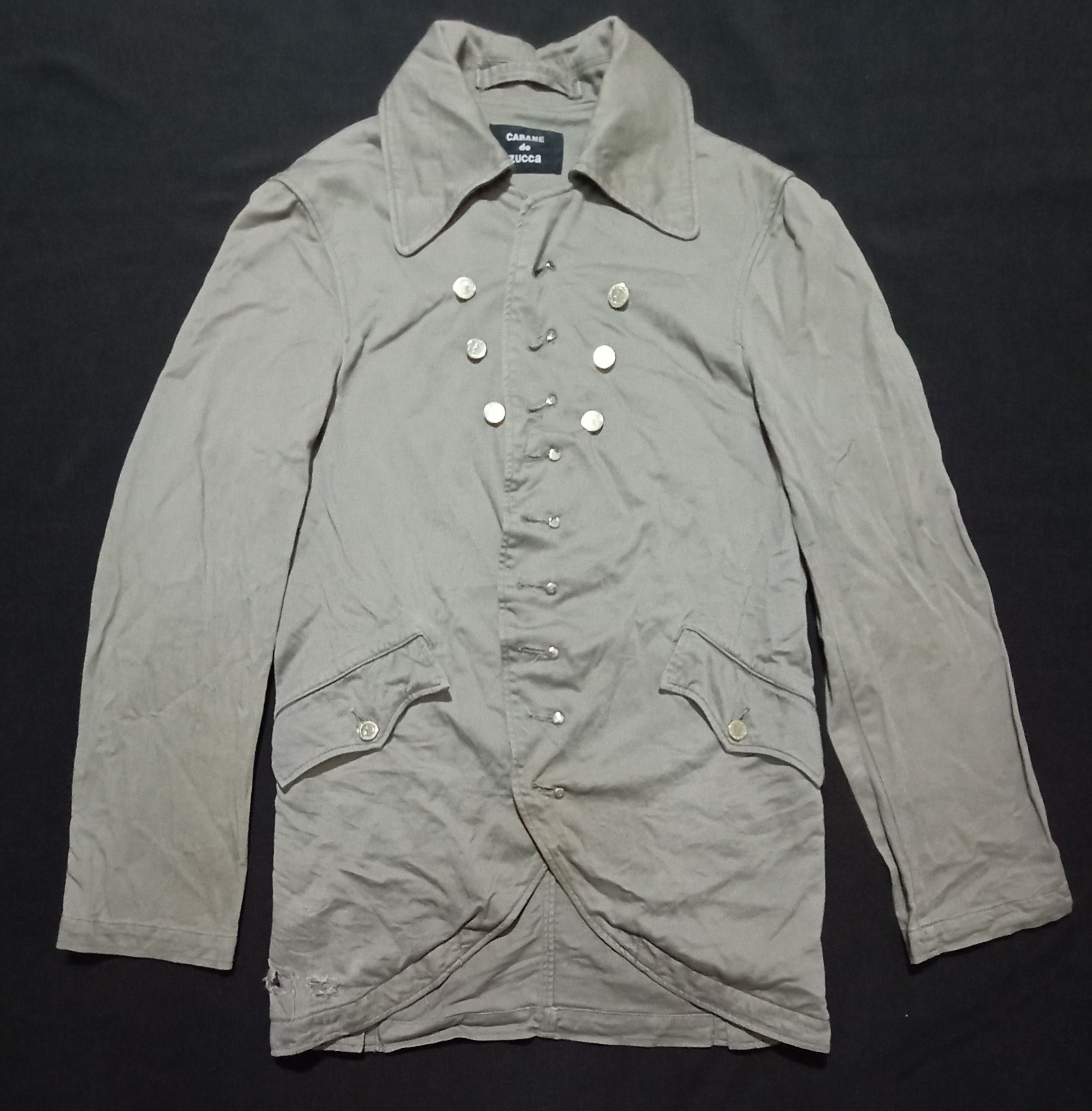 CABANE de ZUCCa Cabane de Zucca Long Jacket Gray Color Parka Hype Size US M / EU 48-50 / 2 - 1 Thumbnail