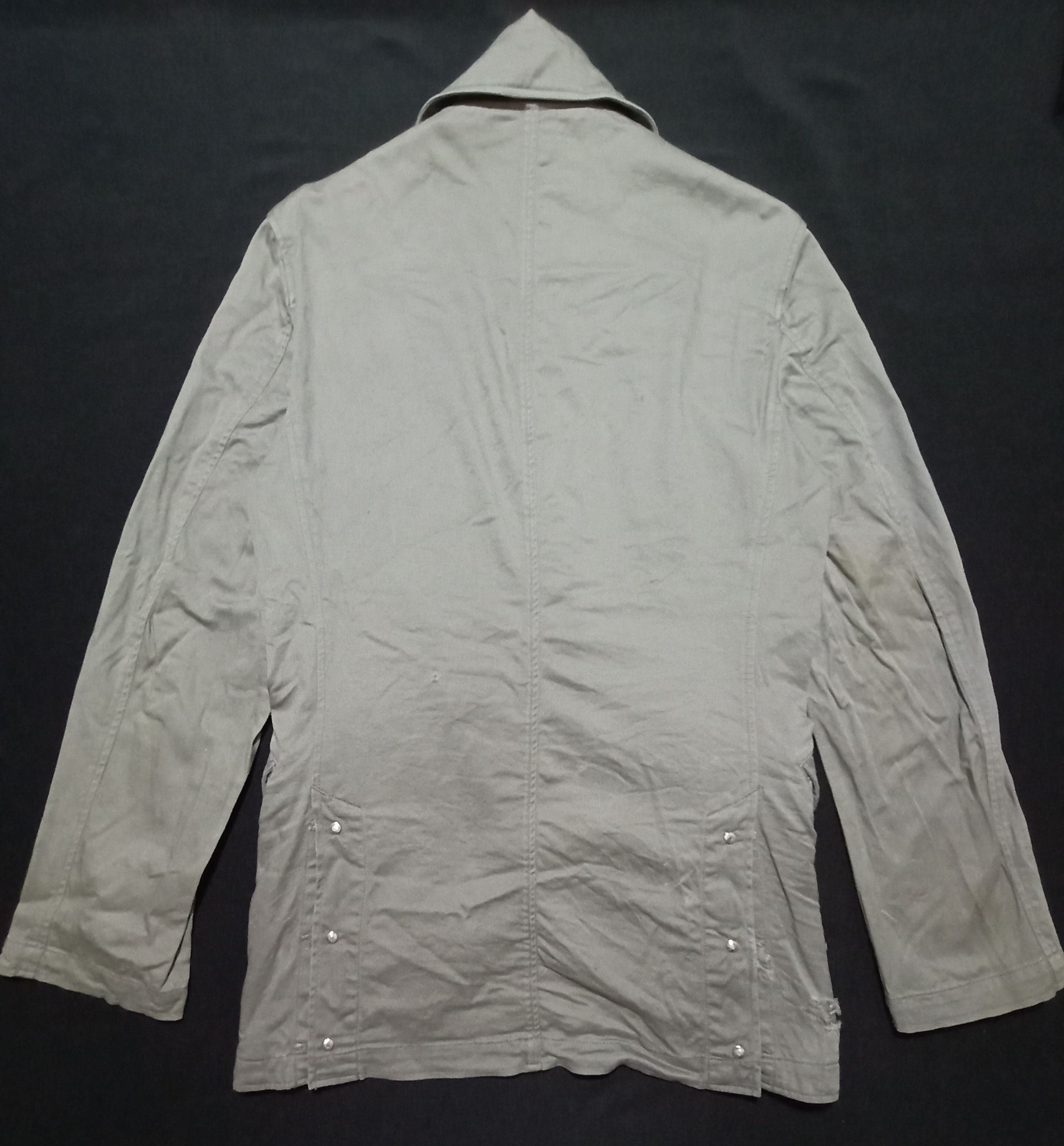 CABANE de ZUCCa Cabane de Zucca Long Jacket Gray Color Parka Hype Size US M / EU 48-50 / 2 - 2 Thumbnail