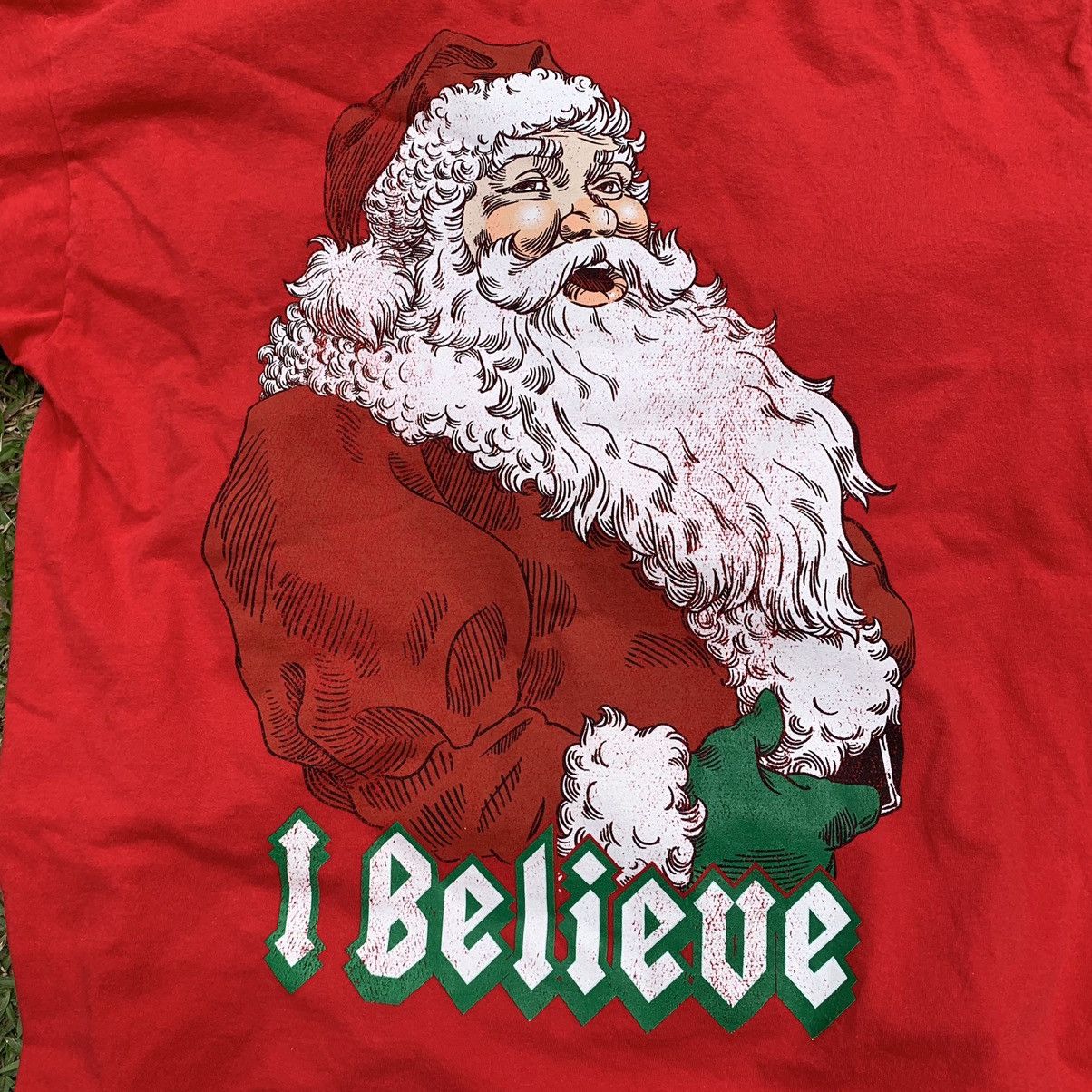 Other Santa merry christmas red tshirt tee Size US L / EU 52-54 / 3 - 14 Thumbnail