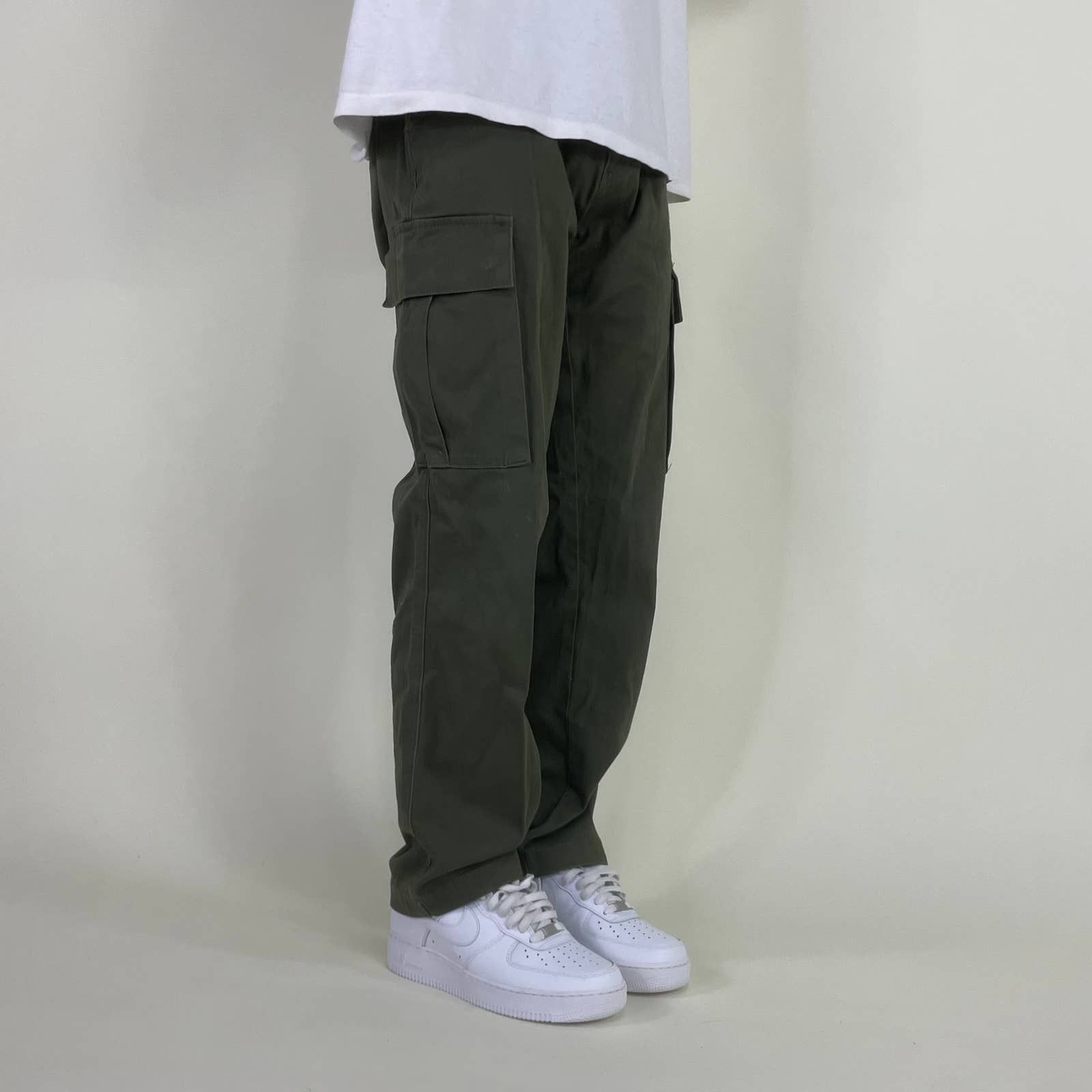 Active Ride Shop Forest Green Hiking/Outdoor Cargo Pants Size US 30 / EU 46 - 3 Thumbnail