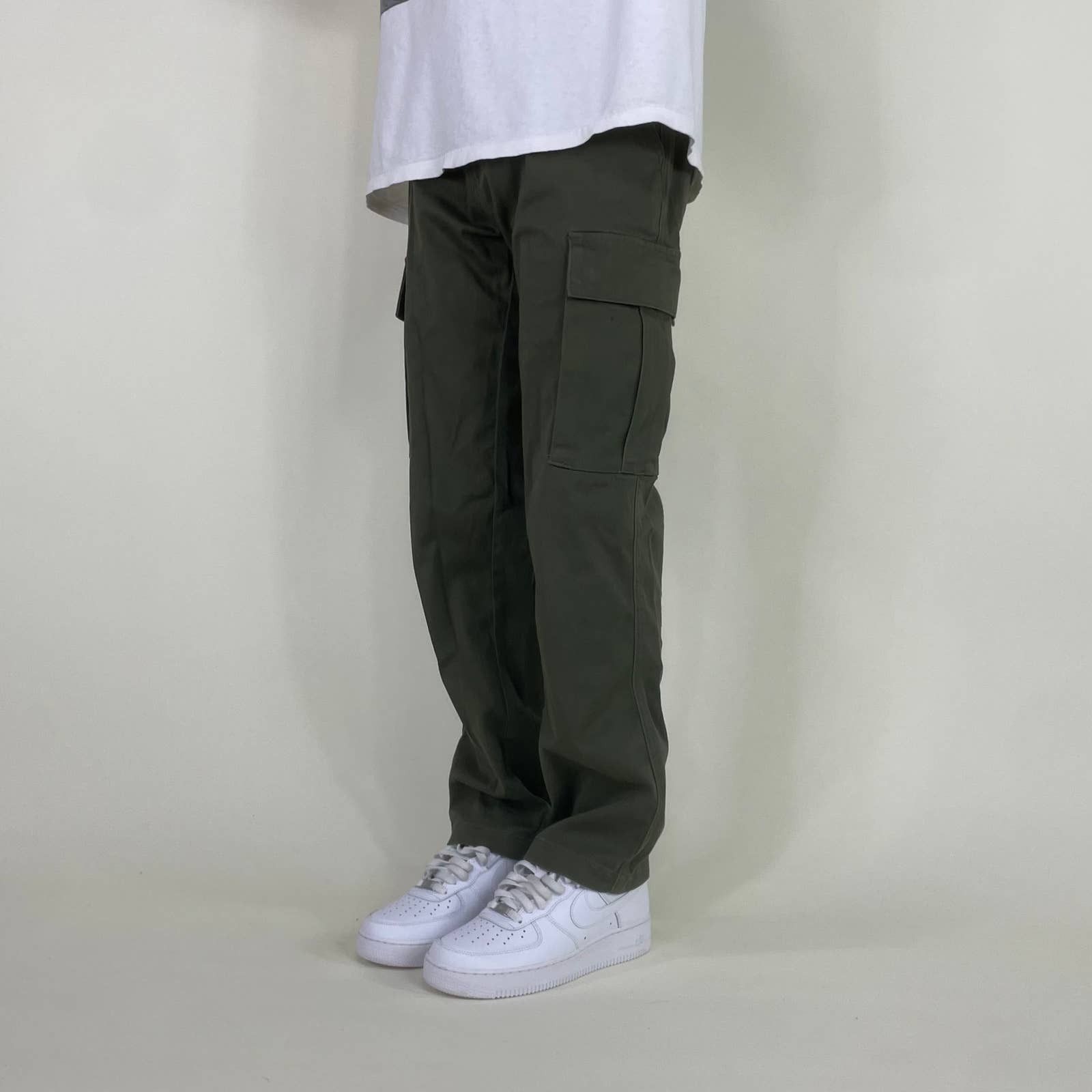 Active Ride Shop Forest Green Hiking/Outdoor Cargo Pants Size US 30 / EU 46 - 2 Thumbnail