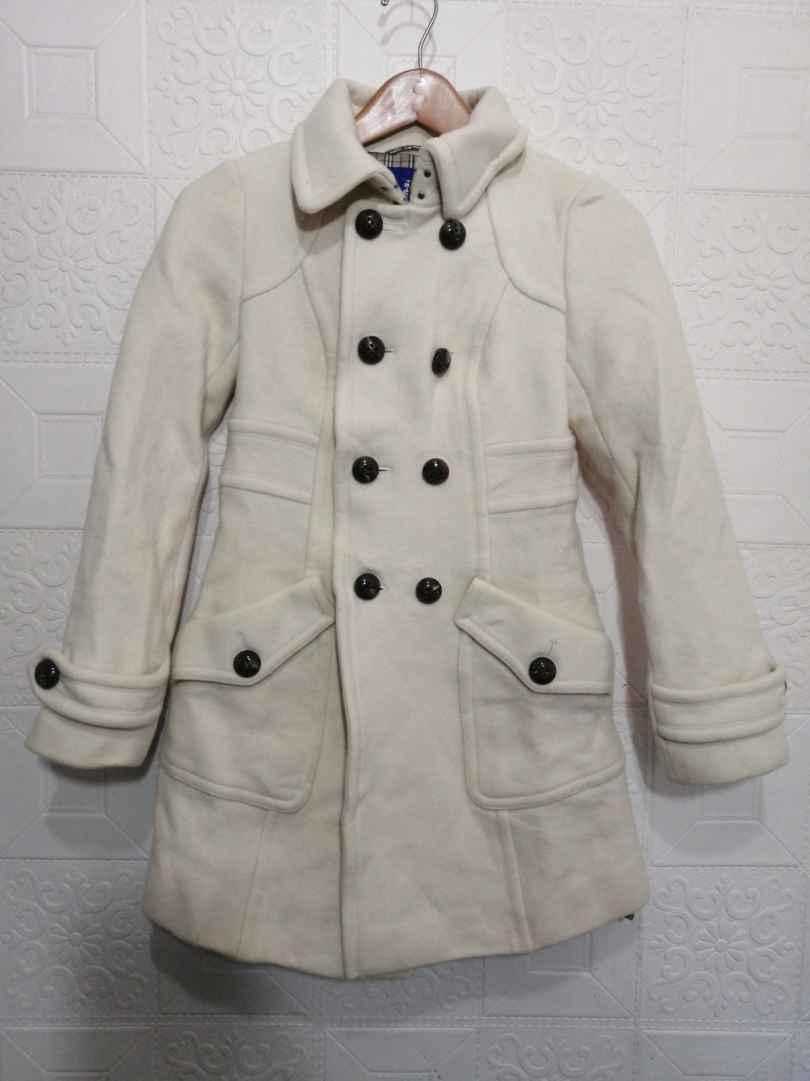 Burberry Burberry Blue Label Pea Coat Size S / US 4 / IT 40 - 1 Thumbnail