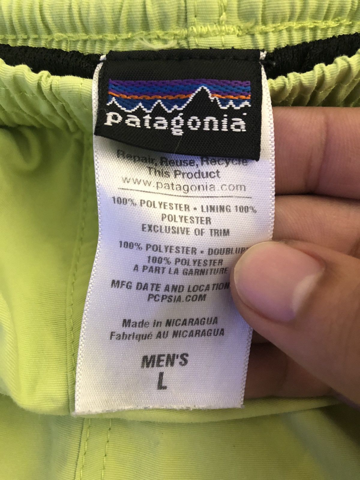 Patagonia Authentic Patagonia Shot Pant Colour Striking Green Size US 34 / EU 50 - 7 Thumbnail