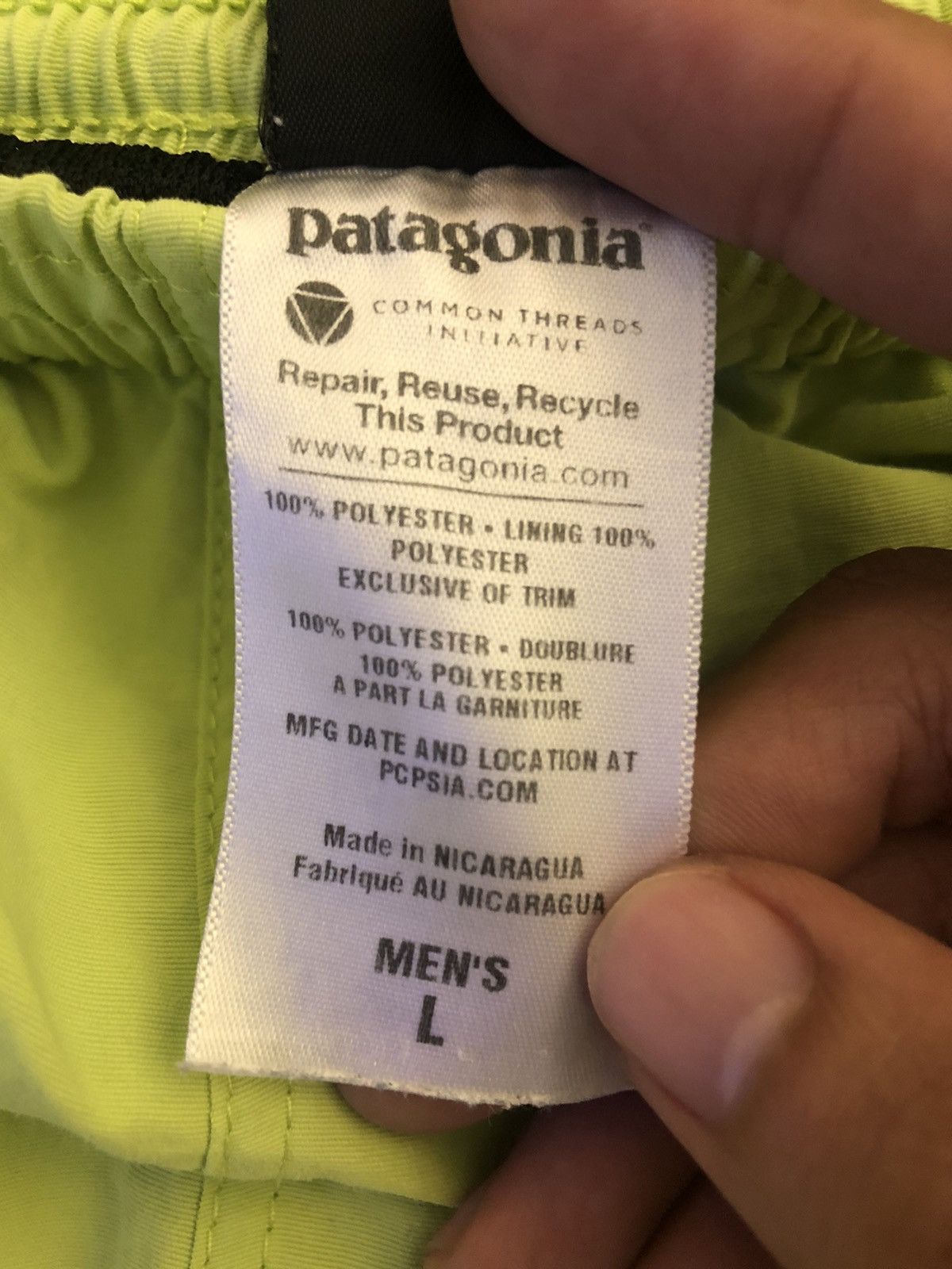 Patagonia Authentic Patagonia Shot Pant Colour Striking Green Size US 34 / EU 50 - 8 Thumbnail
