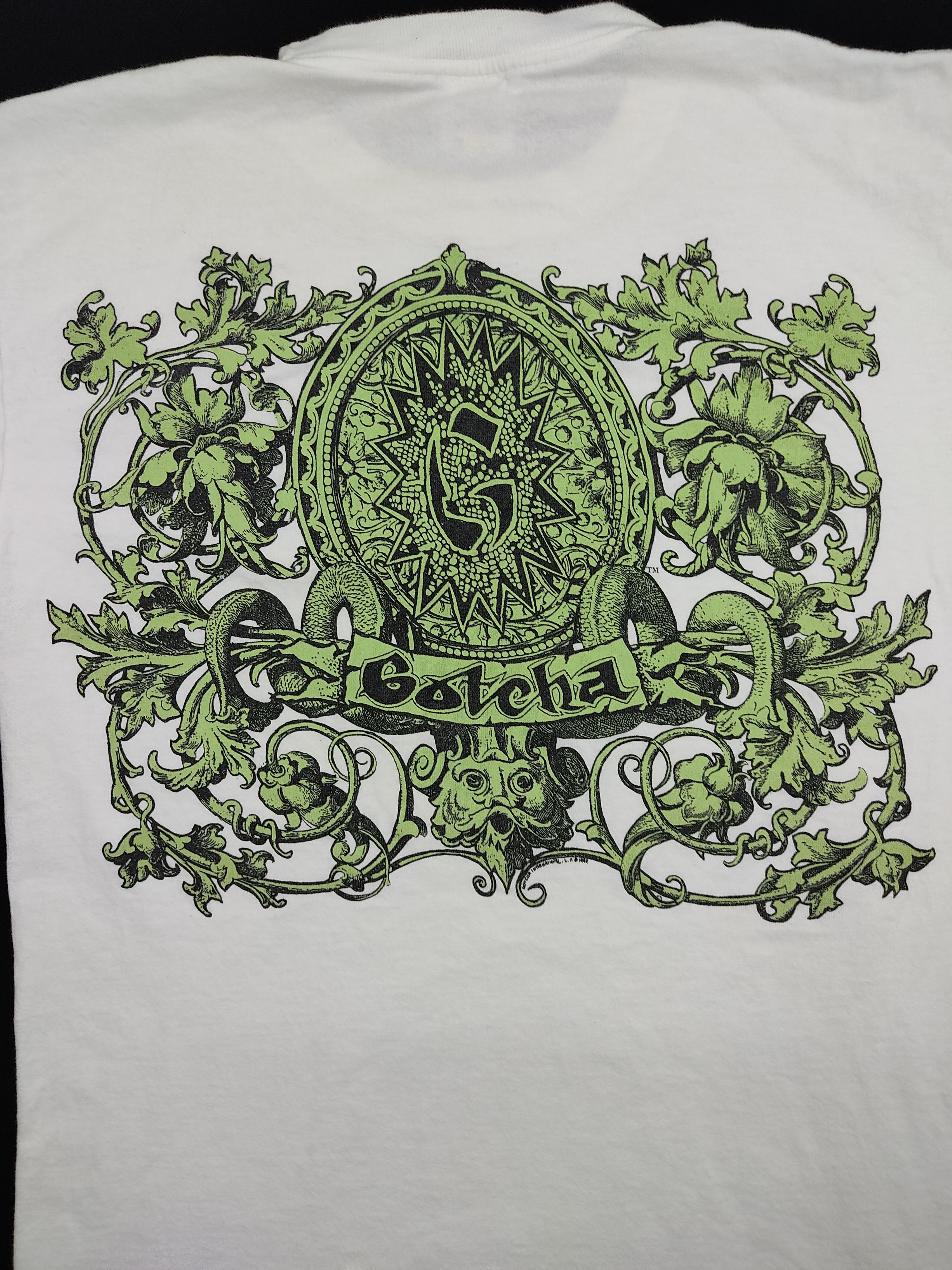 Gotcha Vintage 90s Gotcha made in USA Art Surf Rare Tee Size US M / EU 48-50 / 2 - 2 Thumbnail