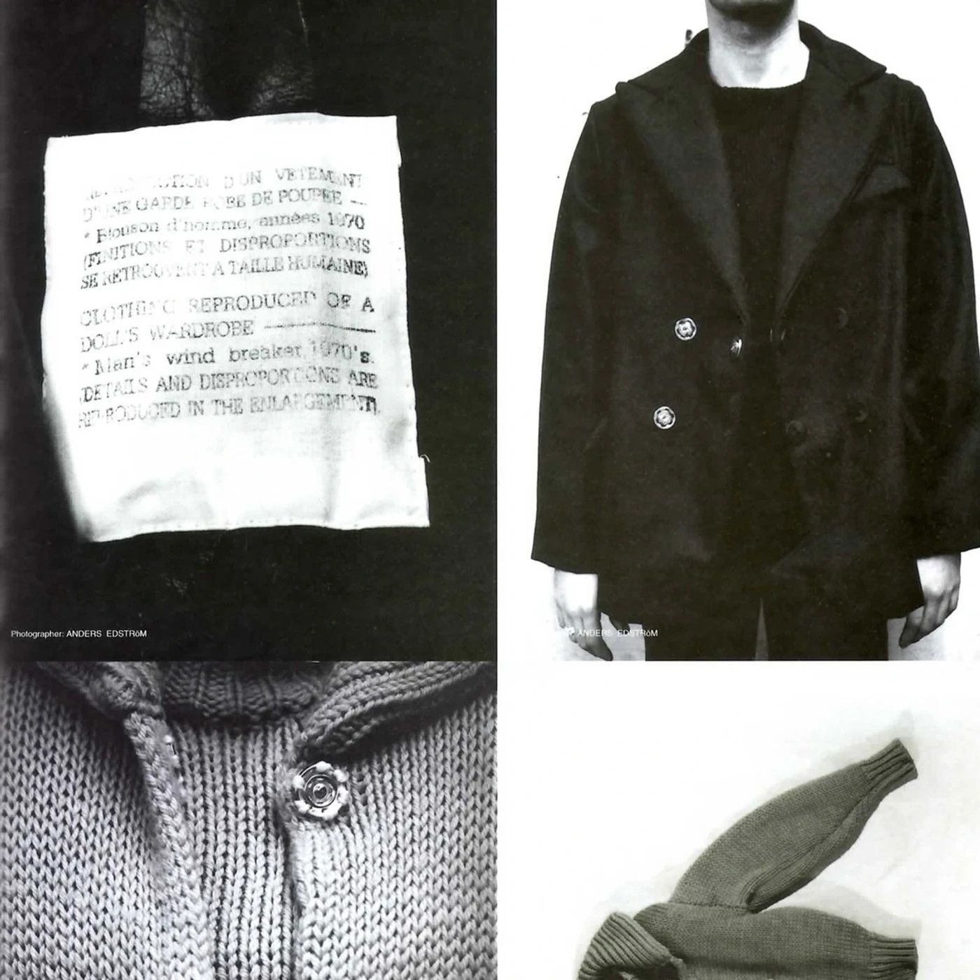 Maison Margiela FW94 AW94 A Doll's Wardrobe Double Breasted Jacket Size US M / EU 48-50 / 2 - 6 Thumbnail
