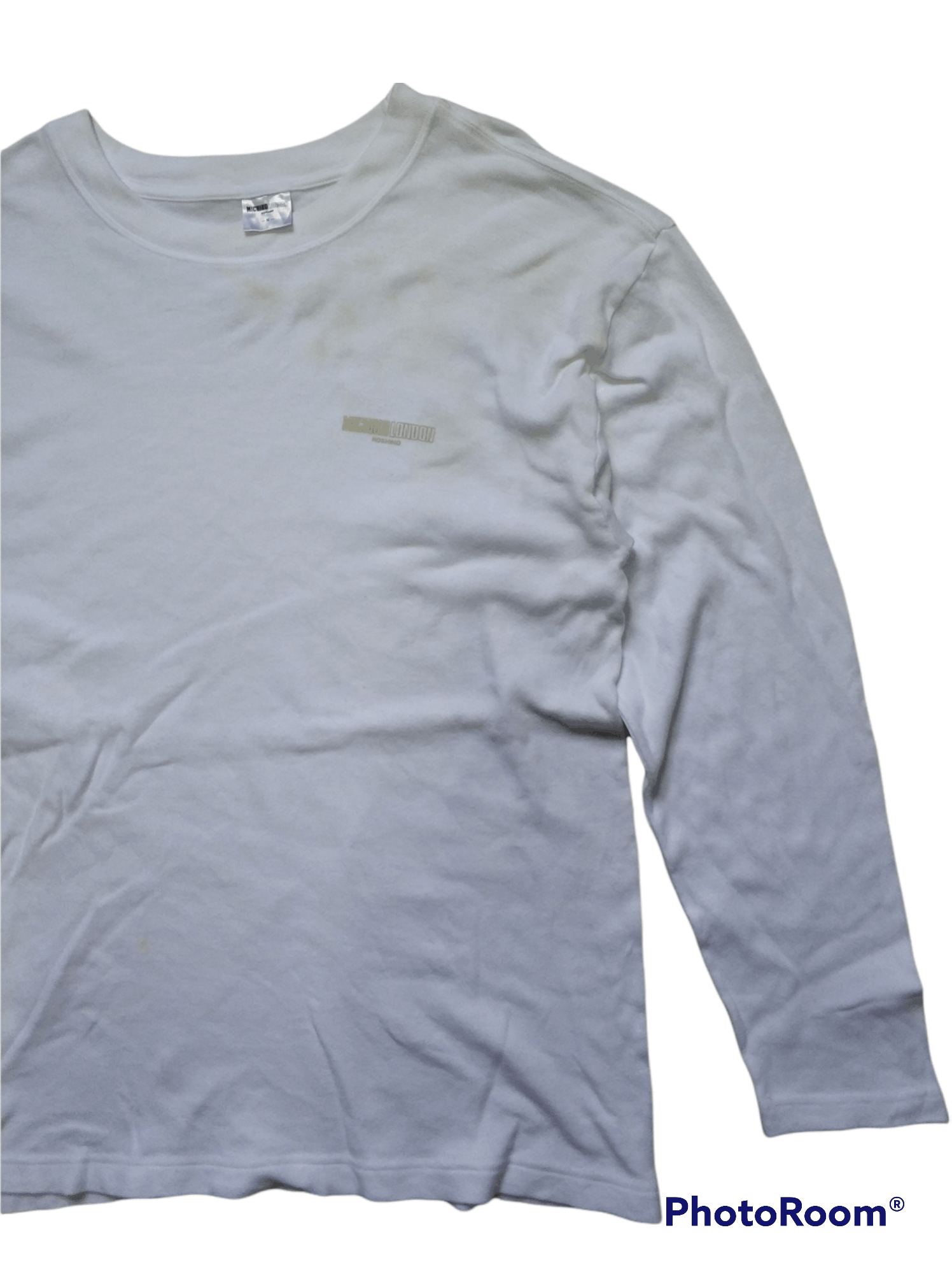 Michiko Koshino London 🔥White Michiko Koshino London Long Sleeve Tees Size US M / EU 48-50 / 2 - 2 Thumbnail