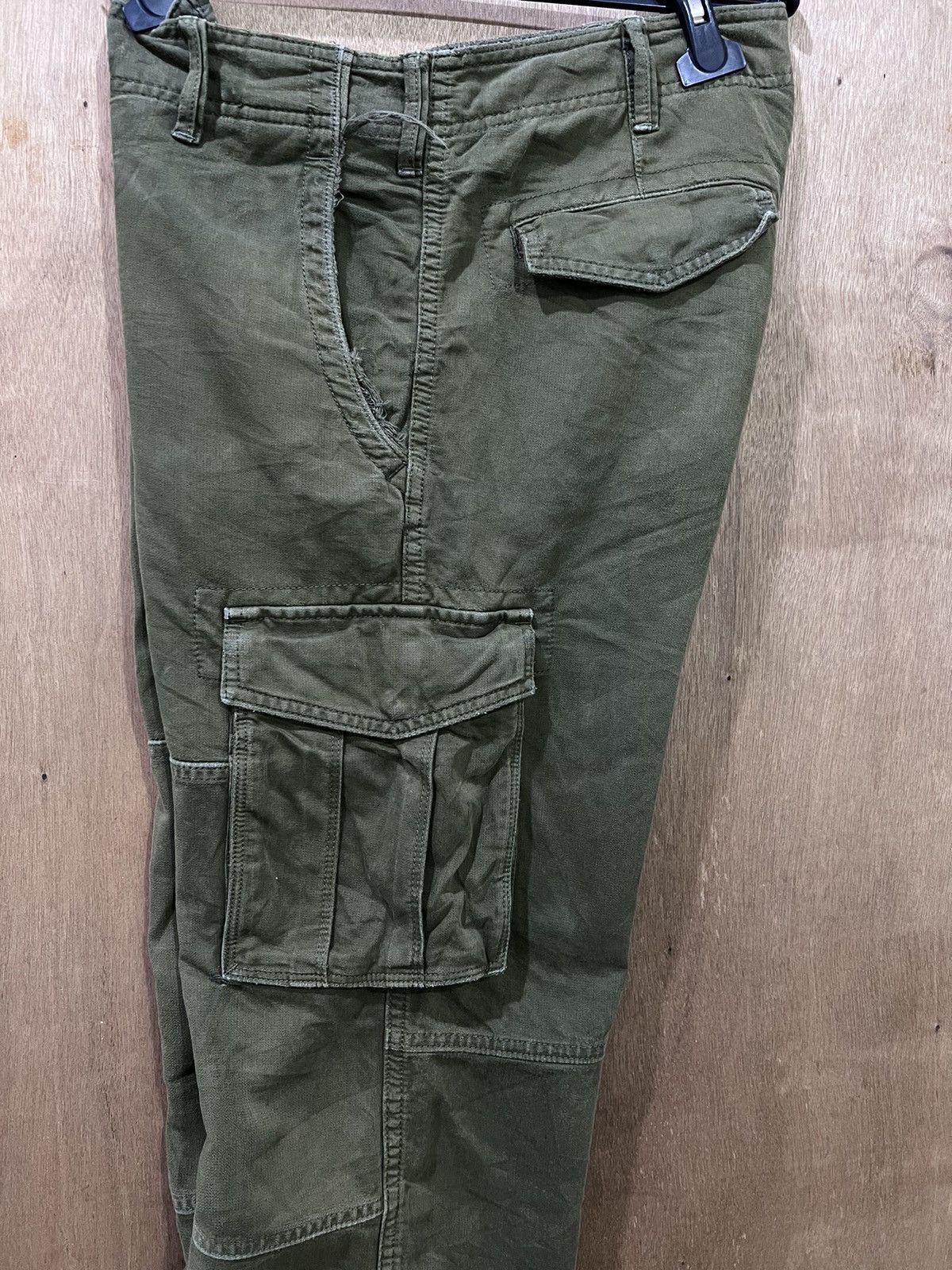 Uniqlo UNIQLO Double Knee Multipocket Tactical Utility Cargo Pant Size US 32 / EU 48 - 6 Thumbnail
