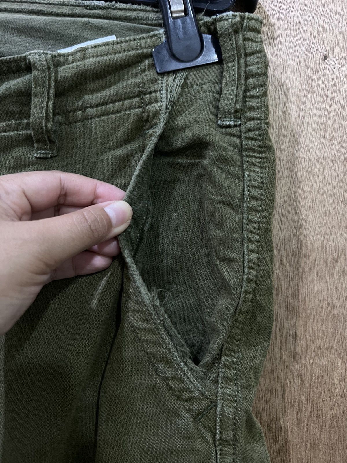 Uniqlo UNIQLO Double Knee Multipocket Tactical Utility Cargo Pant Size US 32 / EU 48 - 7 Thumbnail