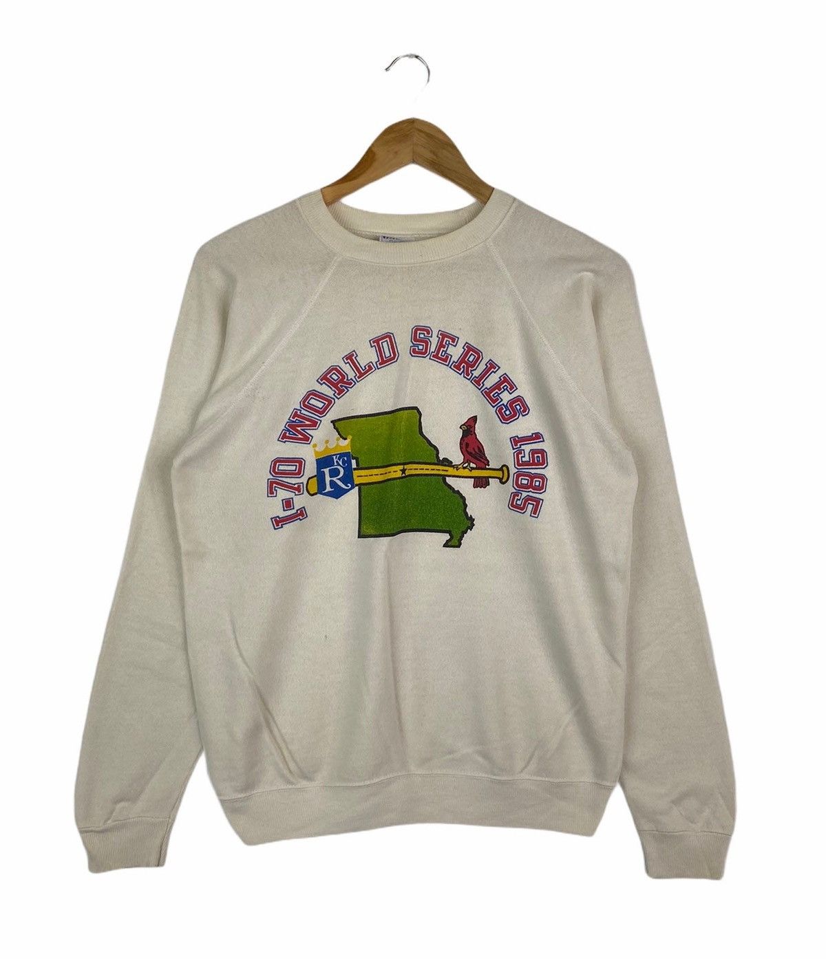MLB × Vintage VINTAGE ST LOUIS CARDINALS BASEBALL MLB SWEATSHIRT Size US S / EU 44-46 / 1 - 1 Thumbnail