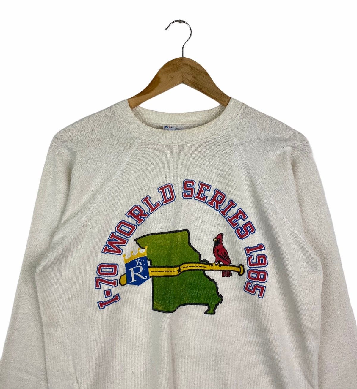 MLB × Vintage VINTAGE ST LOUIS CARDINALS BASEBALL MLB SWEATSHIRT Size US S / EU 44-46 / 1 - 3 Thumbnail