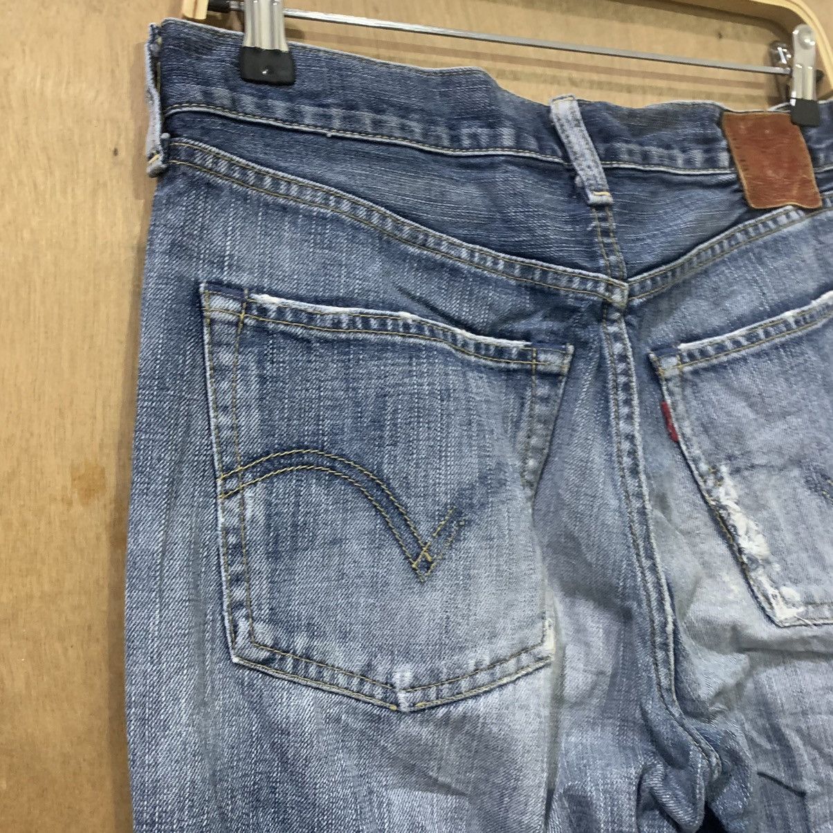Levi's × Levi's Vintage Clothing × Vintage LEVIS 502 33x33 Vintag 90s Stonewash Blue Indigo Denim Jean Size US 32 / EU 48 - 13 Thumbnail