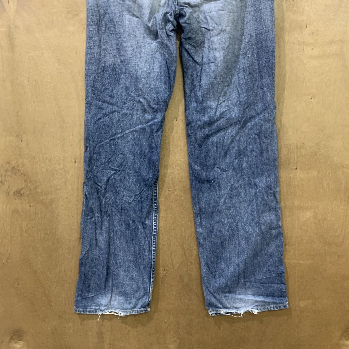 Levi's × Levi's Vintage Clothing × Vintage LEVIS 502 33x33 Vintag 90s Stonewash Blue Indigo Denim Jean Size US 32 / EU 48 - 12 Thumbnail
